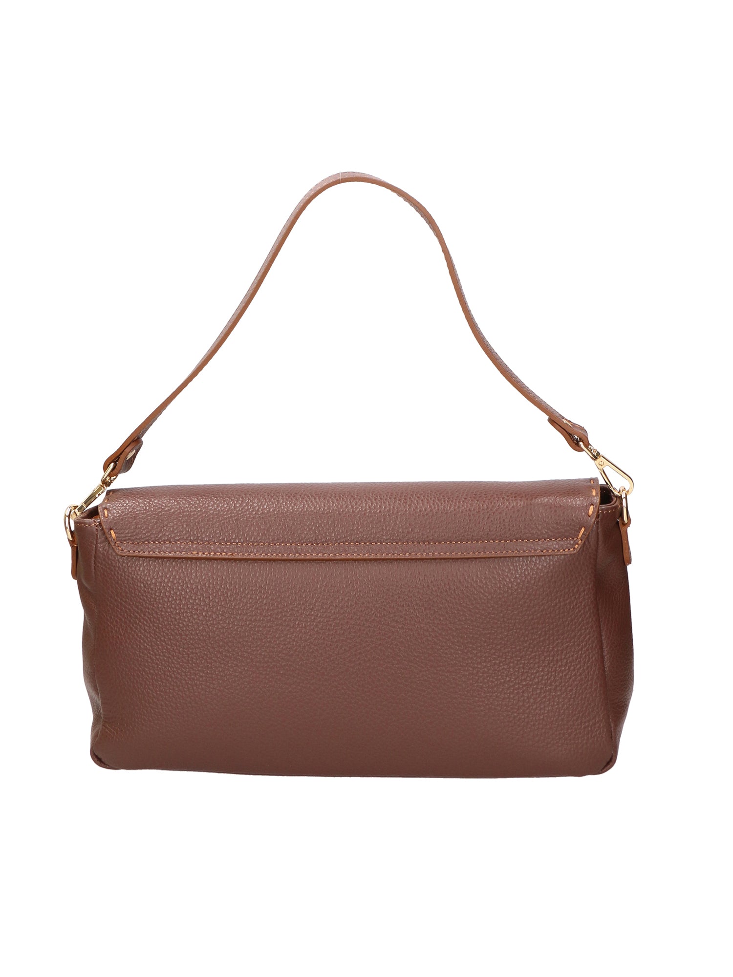 Walda Borsa a spalla da donna Vera pelle 06868-D223 cioccolato Chiara Ferretti
