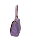 Walda Damen-Schultertasche aus echtem Leder, hergestellt in Italien, 34 x 17,5 x 10 cm