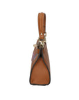 Noel Borsa a mano da donna Vera pelle 04265-D17 CUOIO SCURO DARK COGNAC Chiara Ferretti