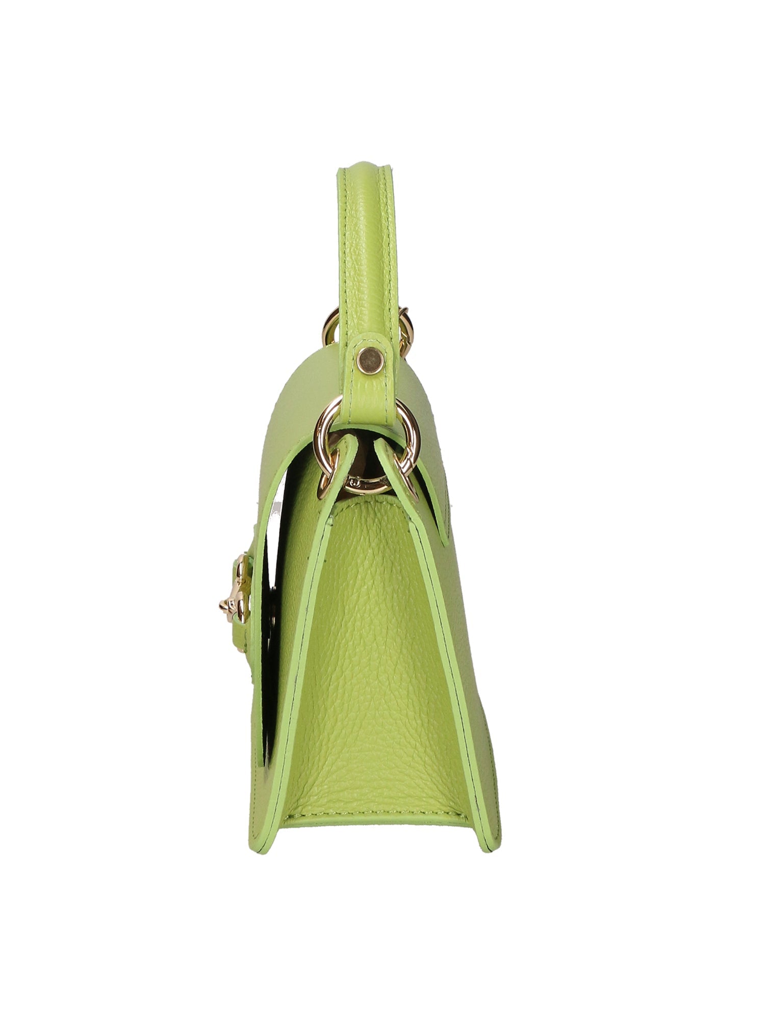 Greta Borsa a mano da donna Vera pelle 05896-C12 VERDE Chiara Ferretti