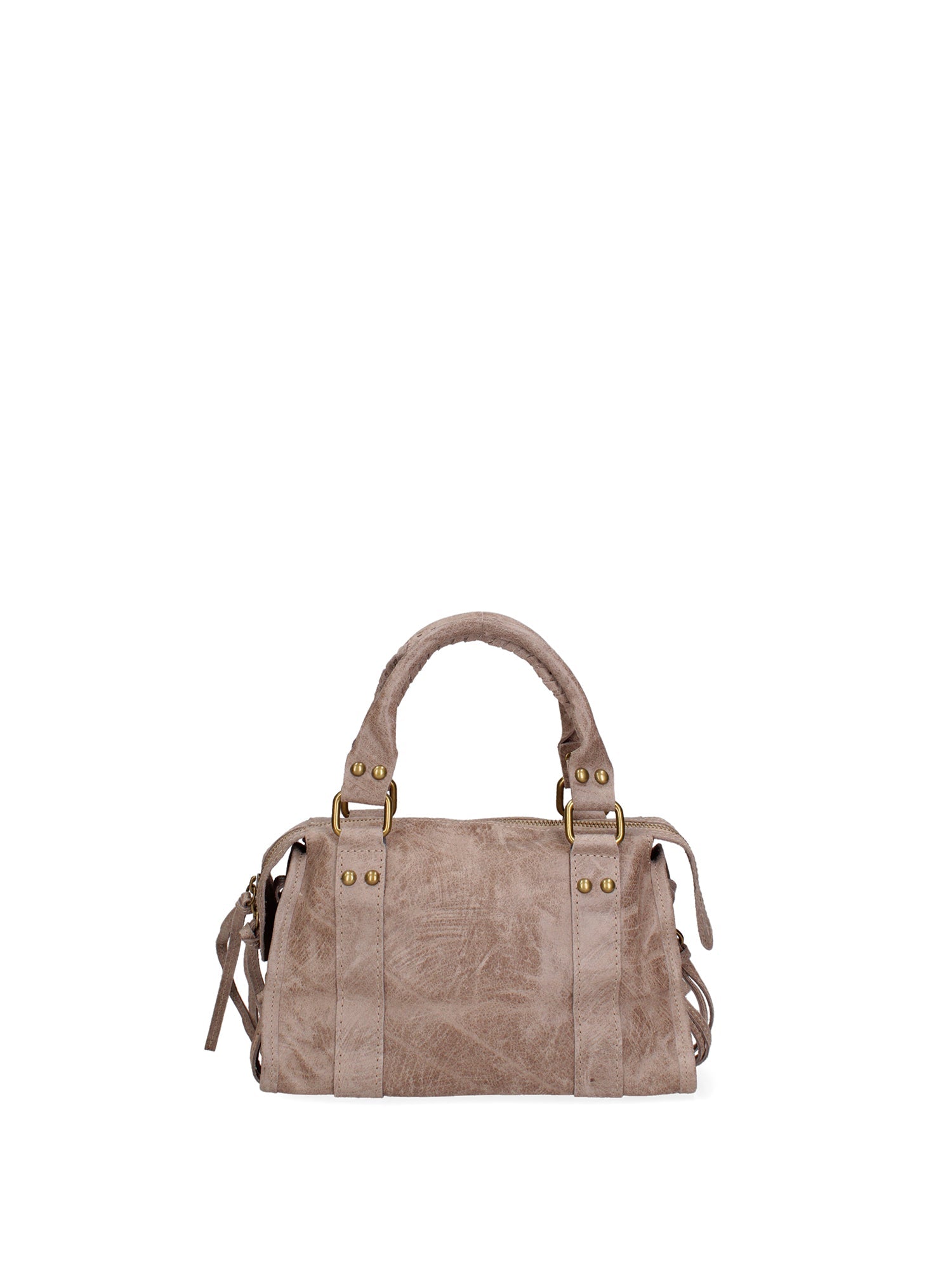 Erisia Borsa a spalla da donna Vera pelle 06091-009 TAUPE SCURO Chiara Ferretti