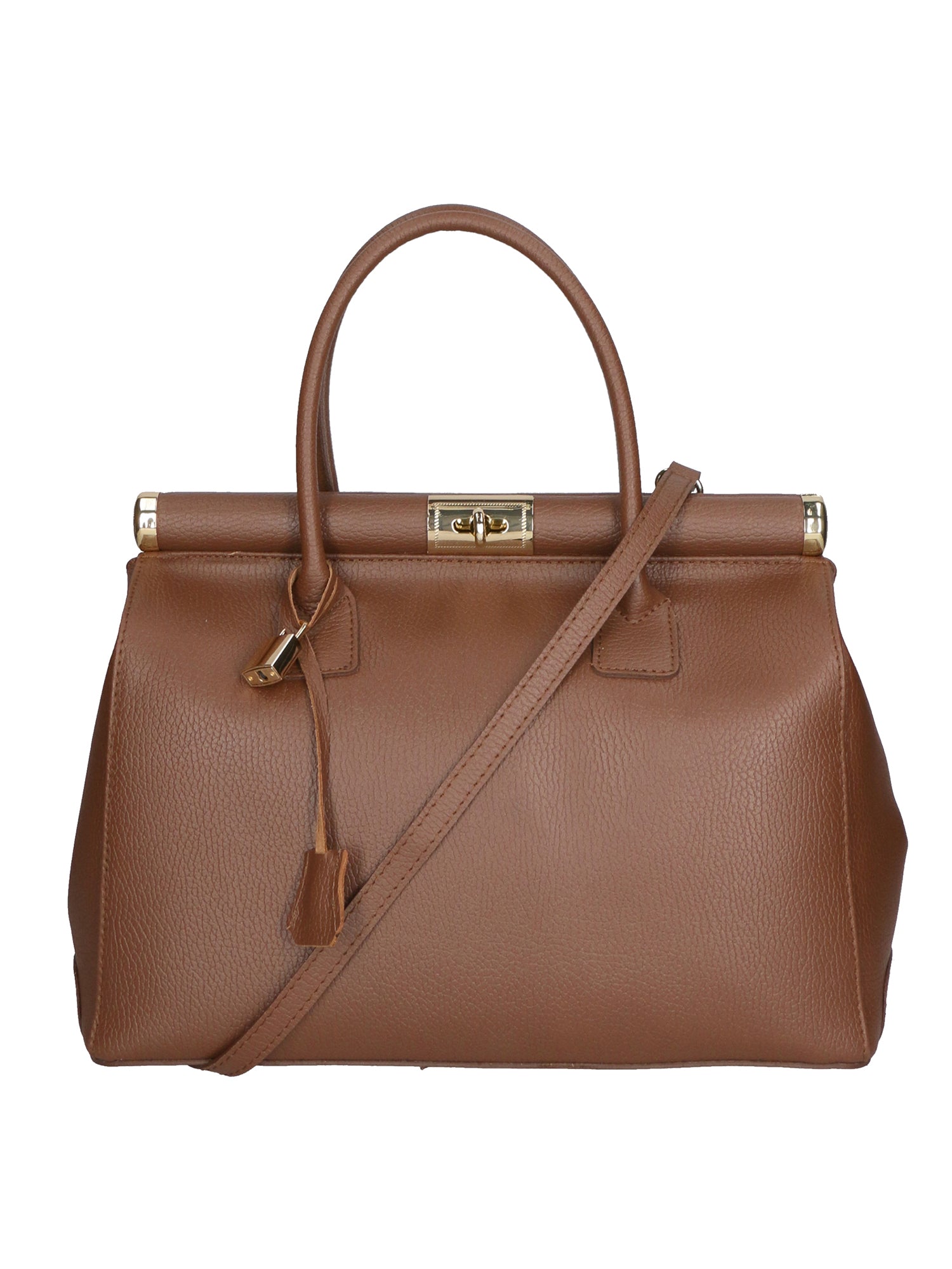 Aleria Borsa a mano da donna Vera pelle 8005-D21 BRUCIATO Chiara Ferretti