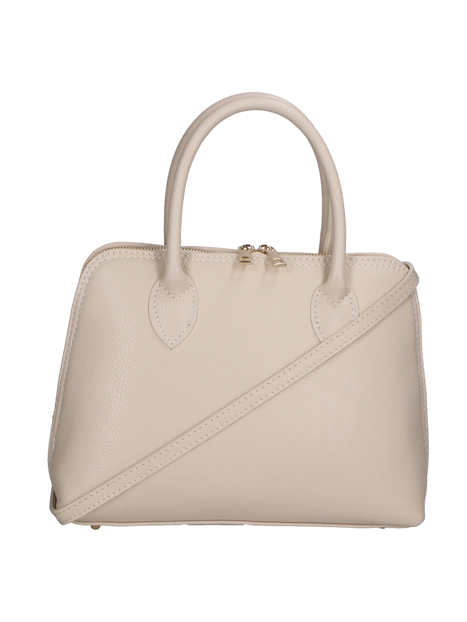 Kloe Borsa a mano da donna 100% pelle 3349-LATTE Chiara Ferretti