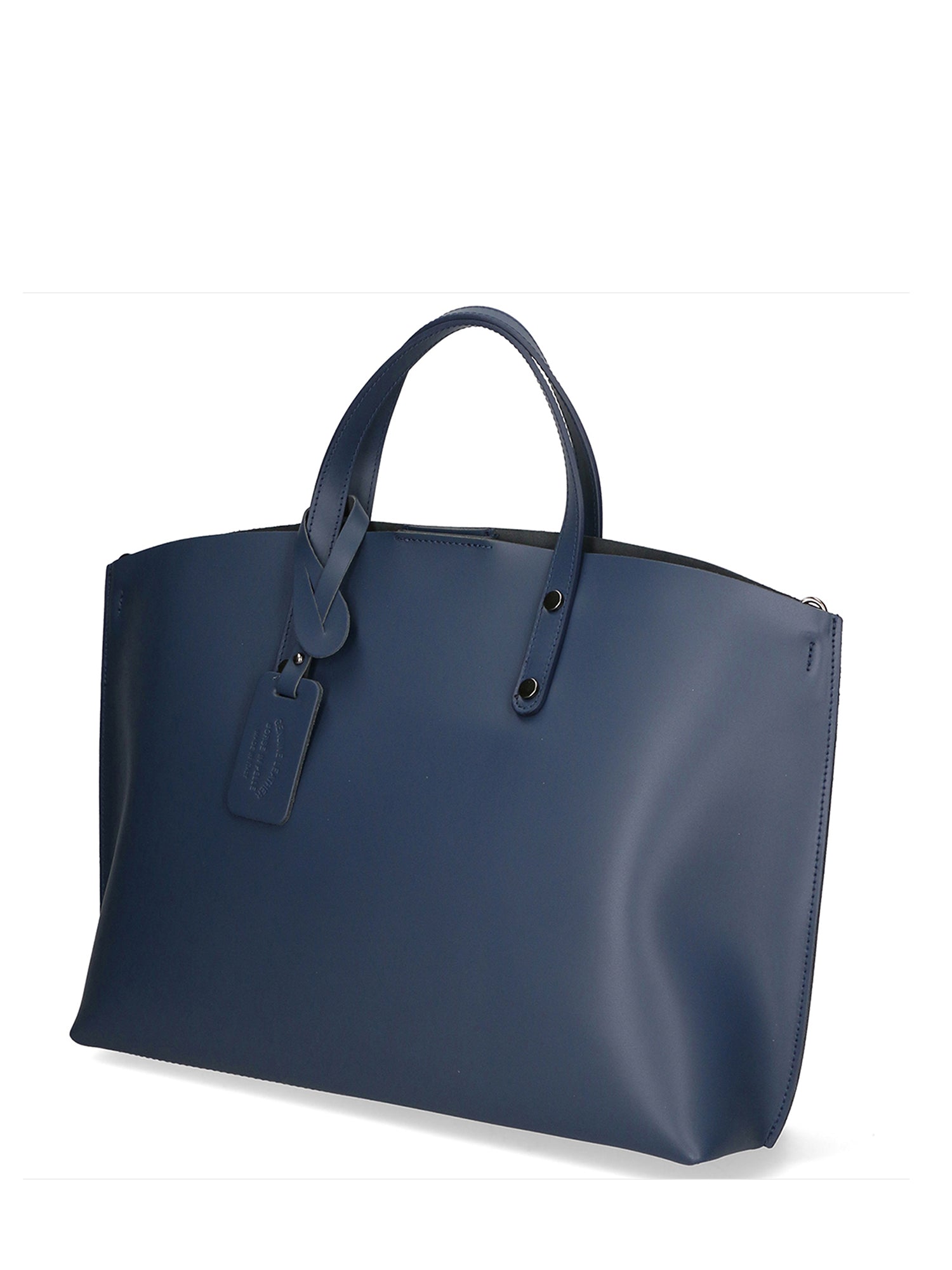 Lumena Borsa a mano da donna Vera pelle 2094-L318 BLU NAVY Chiara Ferretti