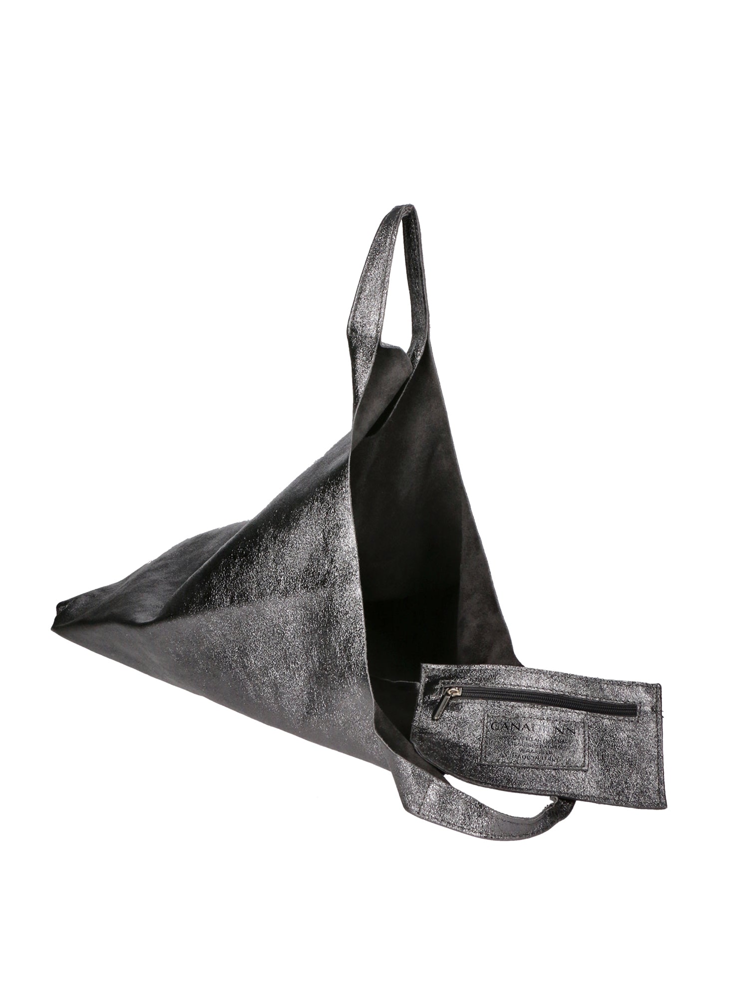 Argenta Borsa a spalla da donna Pelle laminata 05358-L020 FERRO Chiara Ferretti