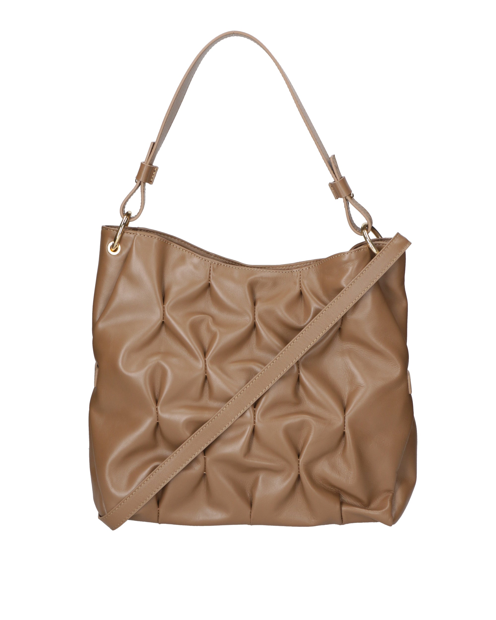 Auralie Borsa a spalla da donna Vera Pelle 03998-S11 TAUPE SCURO Chiara Ferretti