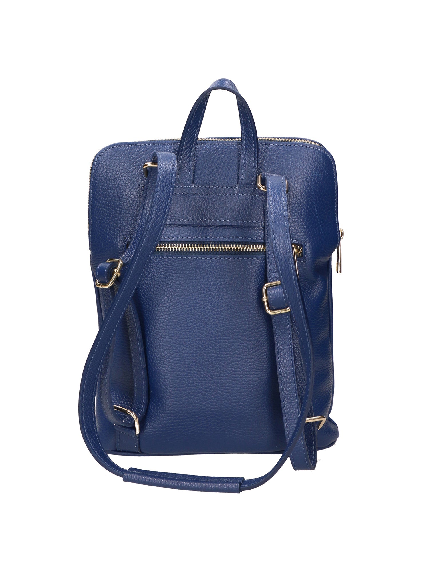 Vivenzia Damenrucksack aus echtem Leder, hergestellt in Italien, 23 x 29 x 6,5 cm