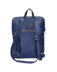 Vivenzia Damenrucksack aus echtem Leder, hergestellt in Italien, 23 x 29 x 6,5 cm