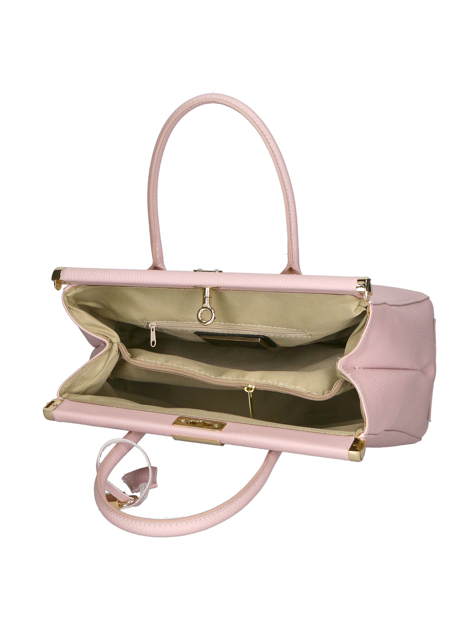 Eleonora Women's Handbag in Genuine Leather Made in Italy 26x35x16 cm