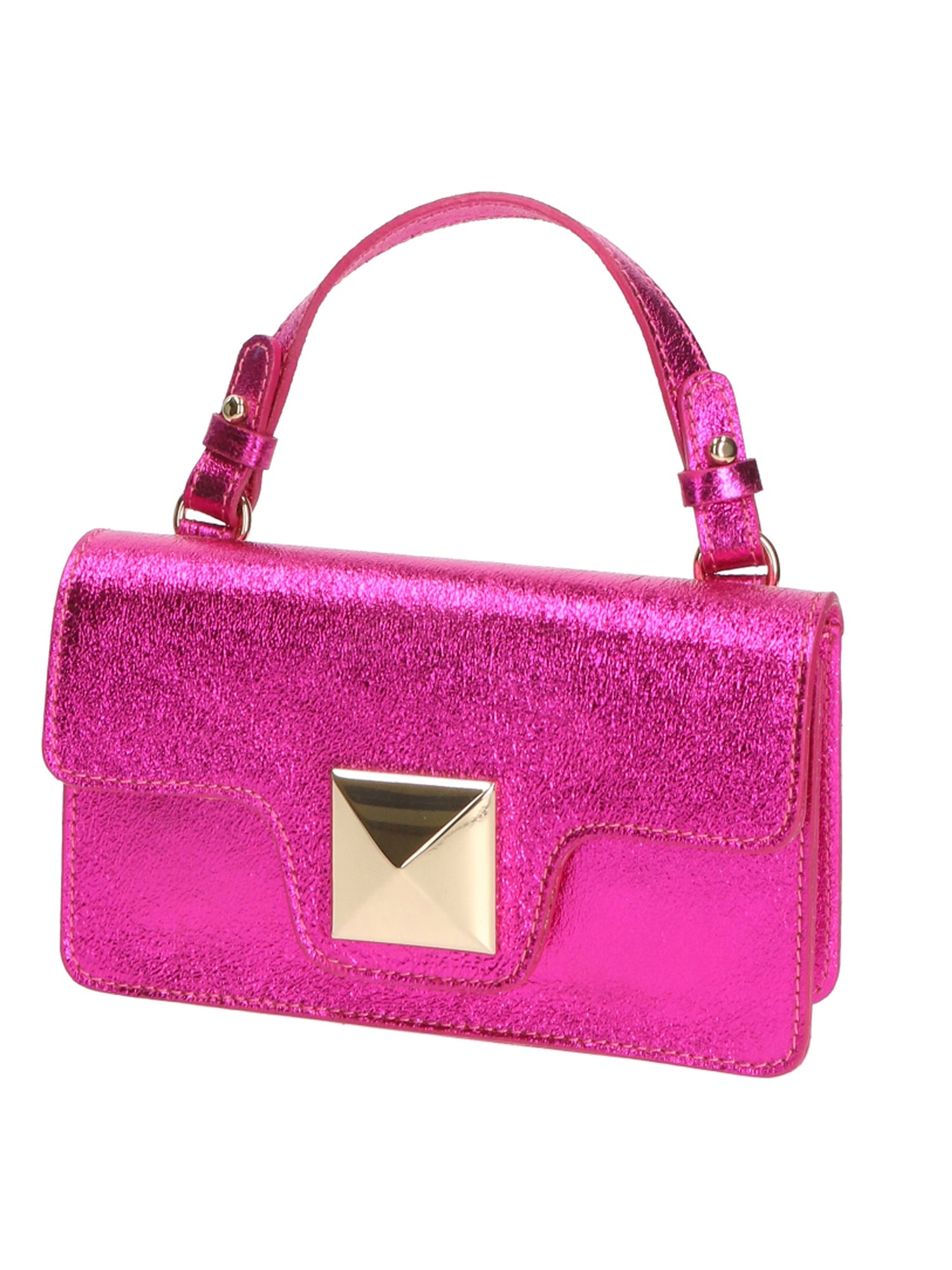 Borsa a mano da Donna Hellen in Vera Pelle Made in Italy 12x20x5 cm