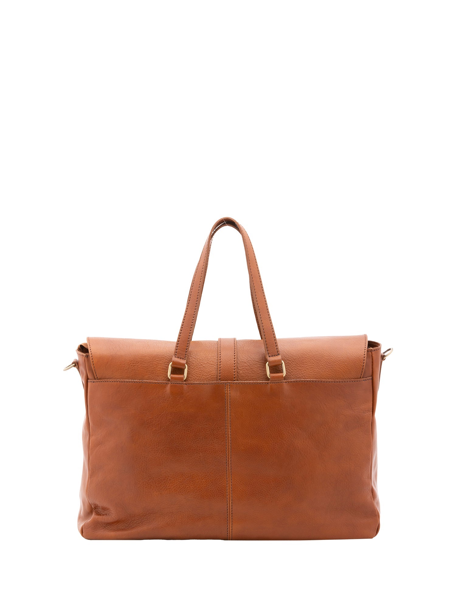 Borsa da viaggio unisex in vera pelle 100% cotone 4066-MIELE Alessia Firenze