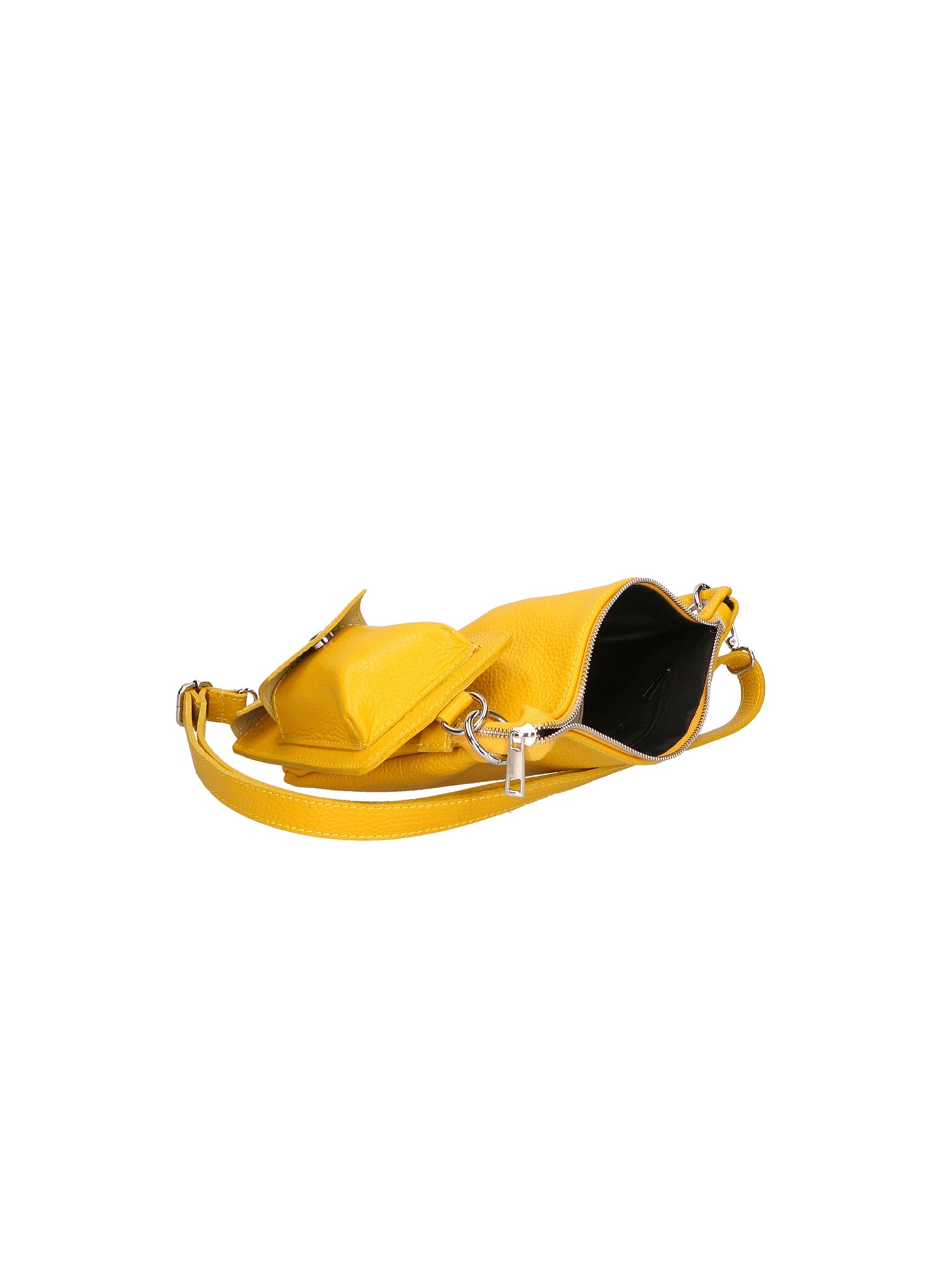 Ifigenia Borsa a tracolla da donna Vera pelle 05932-D04 GIALLO YELLOW Chiara Ferretti