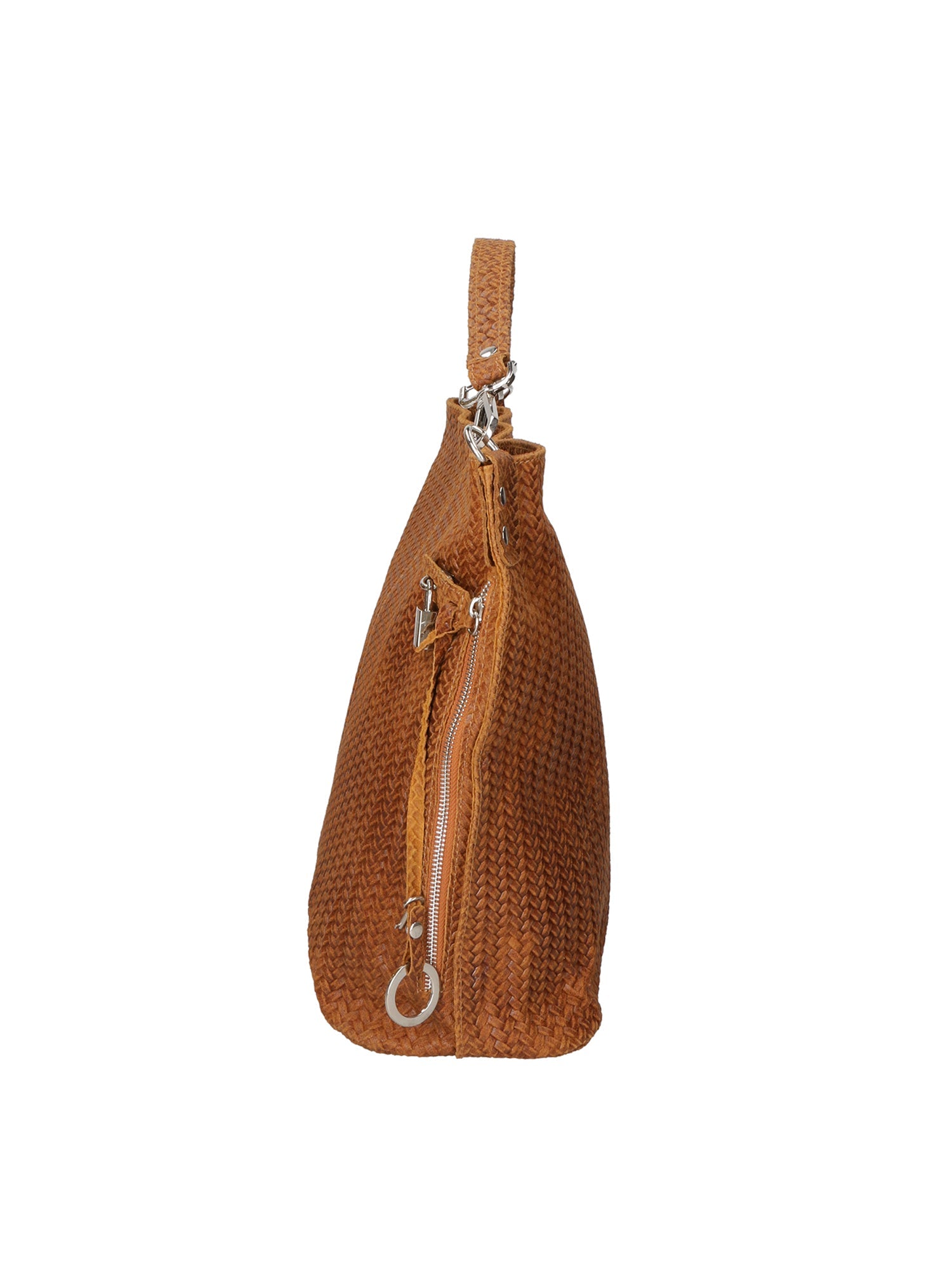 Elga Borsa a spalla da donna Vera pelle 80051-CUOIO Chiara Ferretti