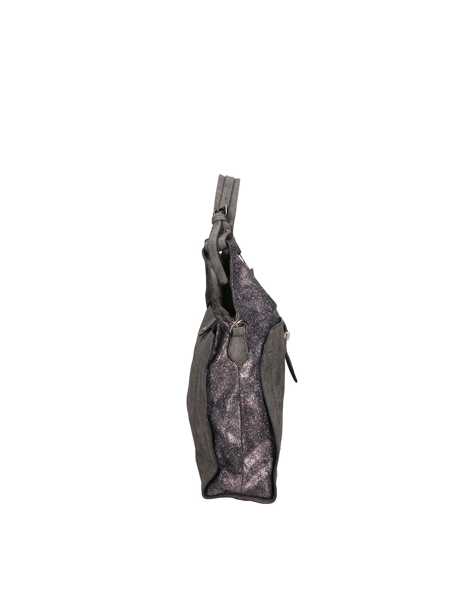 Edera Elite Borsa a spalla da donna Vera pelle LK0247-GRIGIO Chiara Ferretti