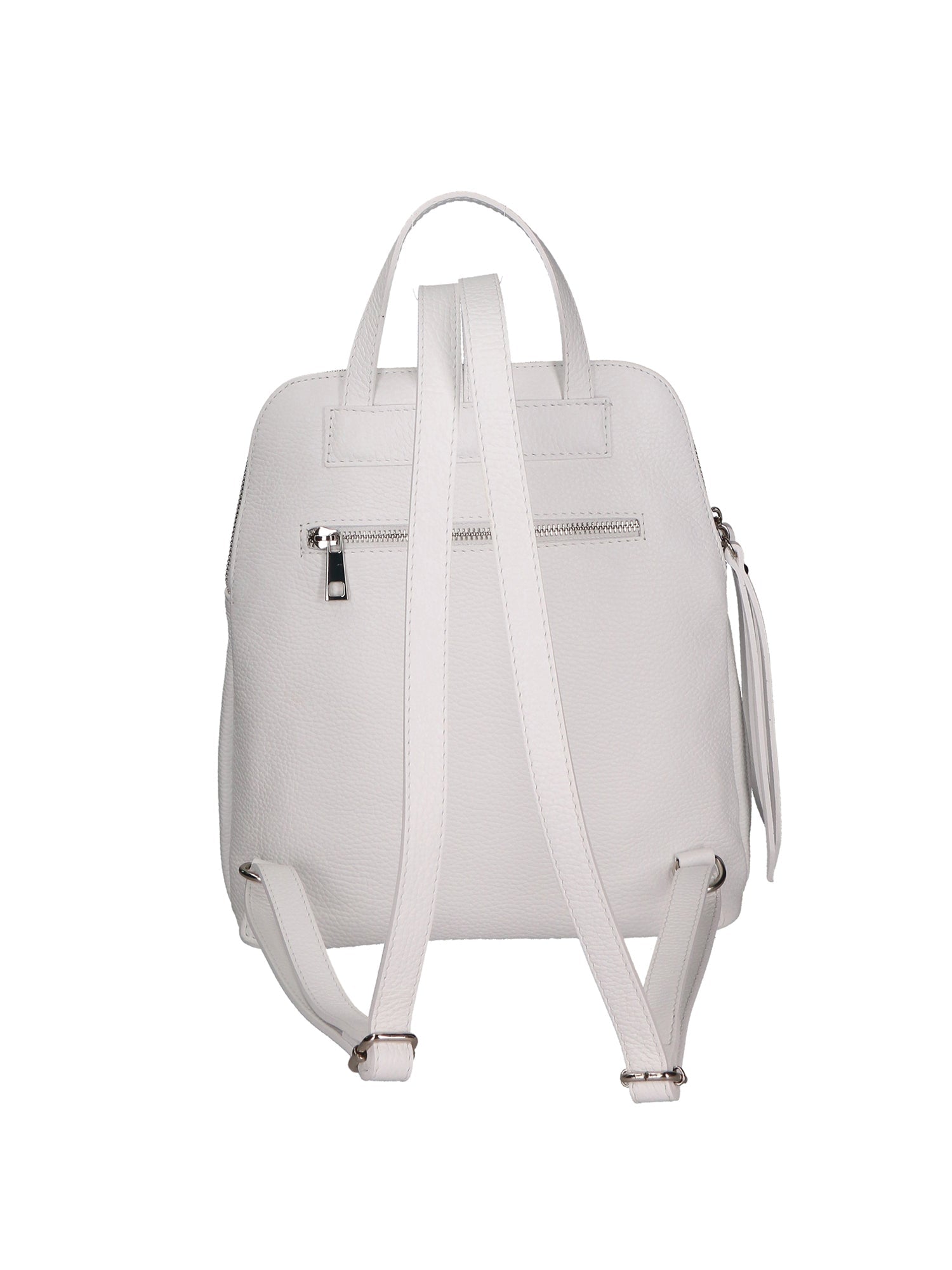 Glenda Borsa a mano da donna Vera pelle 05919-D01 BIANCO Chiara Ferretti