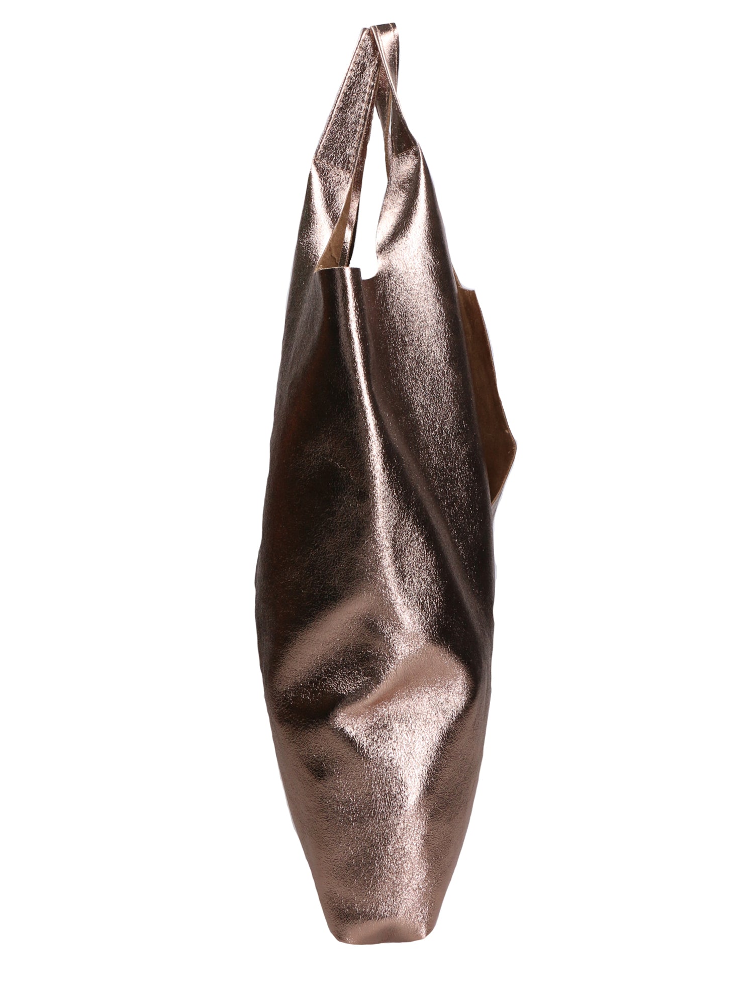 Argenta Borsa a spalla da donna Pelle laminata 05358-L005 BRONZO Chiara Ferretti