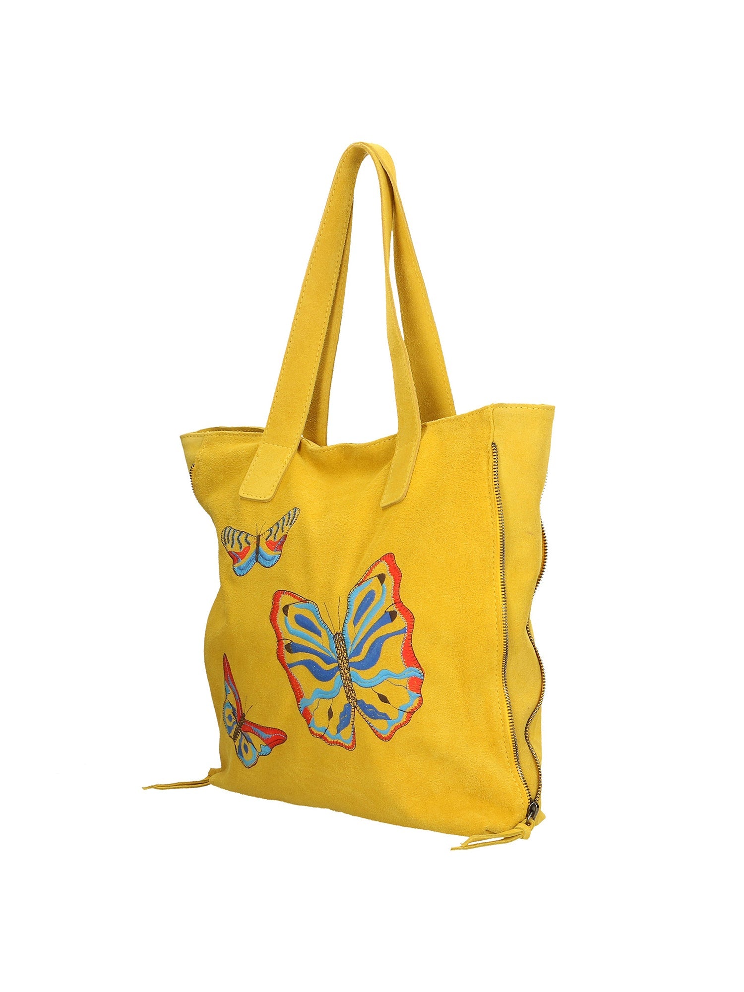 Papillon Borsa a spalla da donna Vera pelle 8620-GIALLO YELLOW Chiara Ferretti