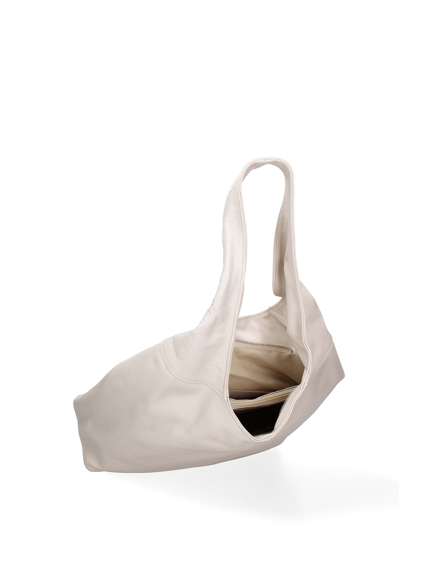 Aria Borsa a mano da donna 100% pelle 07029-D37 LATTE Chiara Ferretti