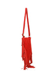 Solana Borsa a tracolla da donna Vera pelle 1518-ROSSO Chiara Ferretti