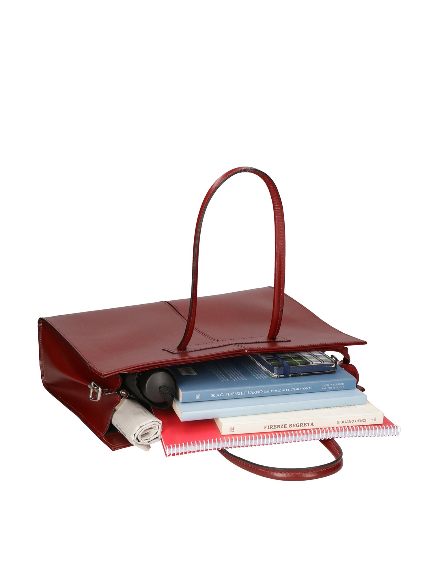 Eugenia Women's Handbag in Genuine Leather Made in Italy 29x40x10 cm