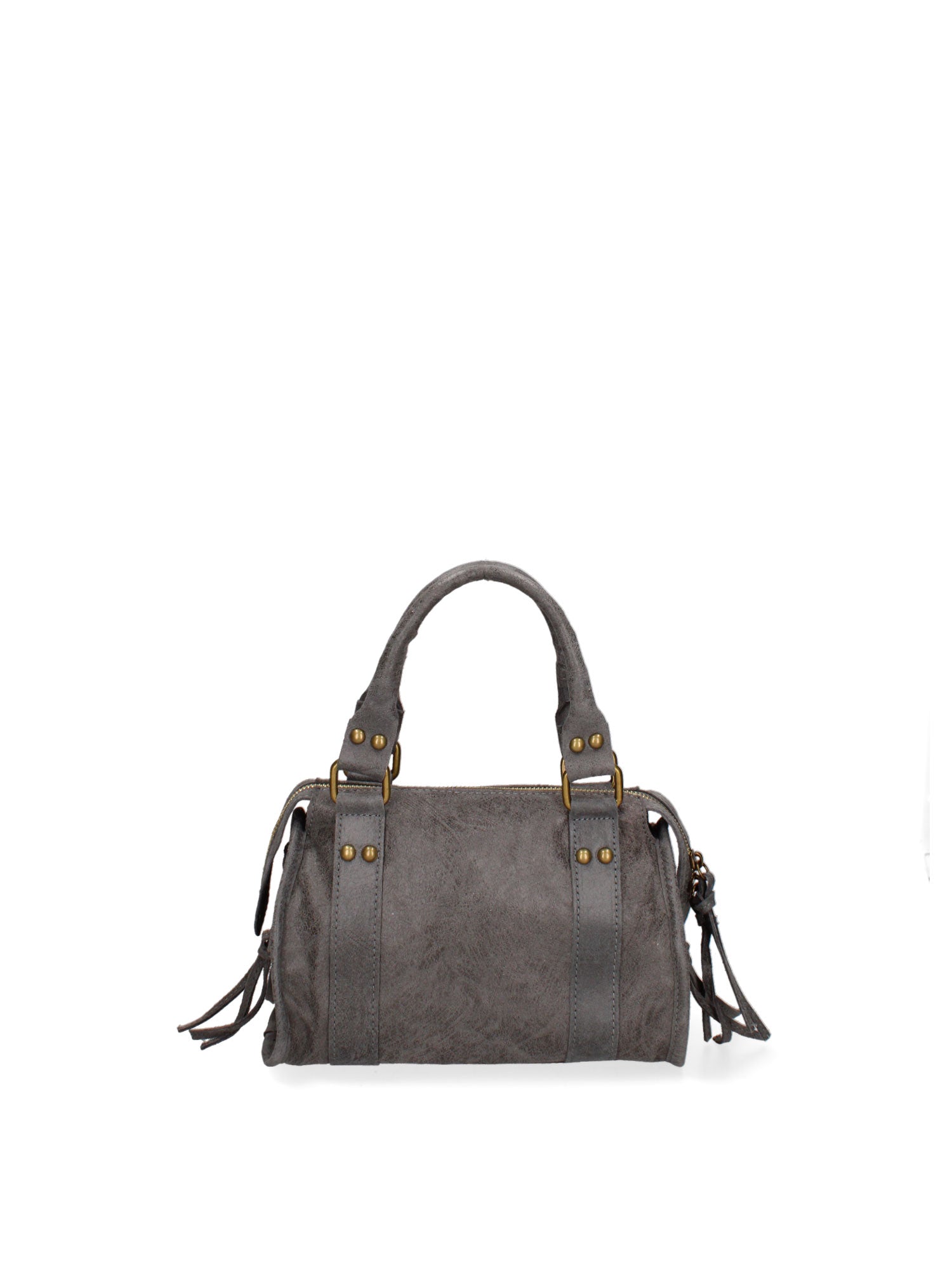 Erisia Borsa a spalla da donna Vera pelle 06091-018 GRIGIO MEDIO Chiara Ferretti
