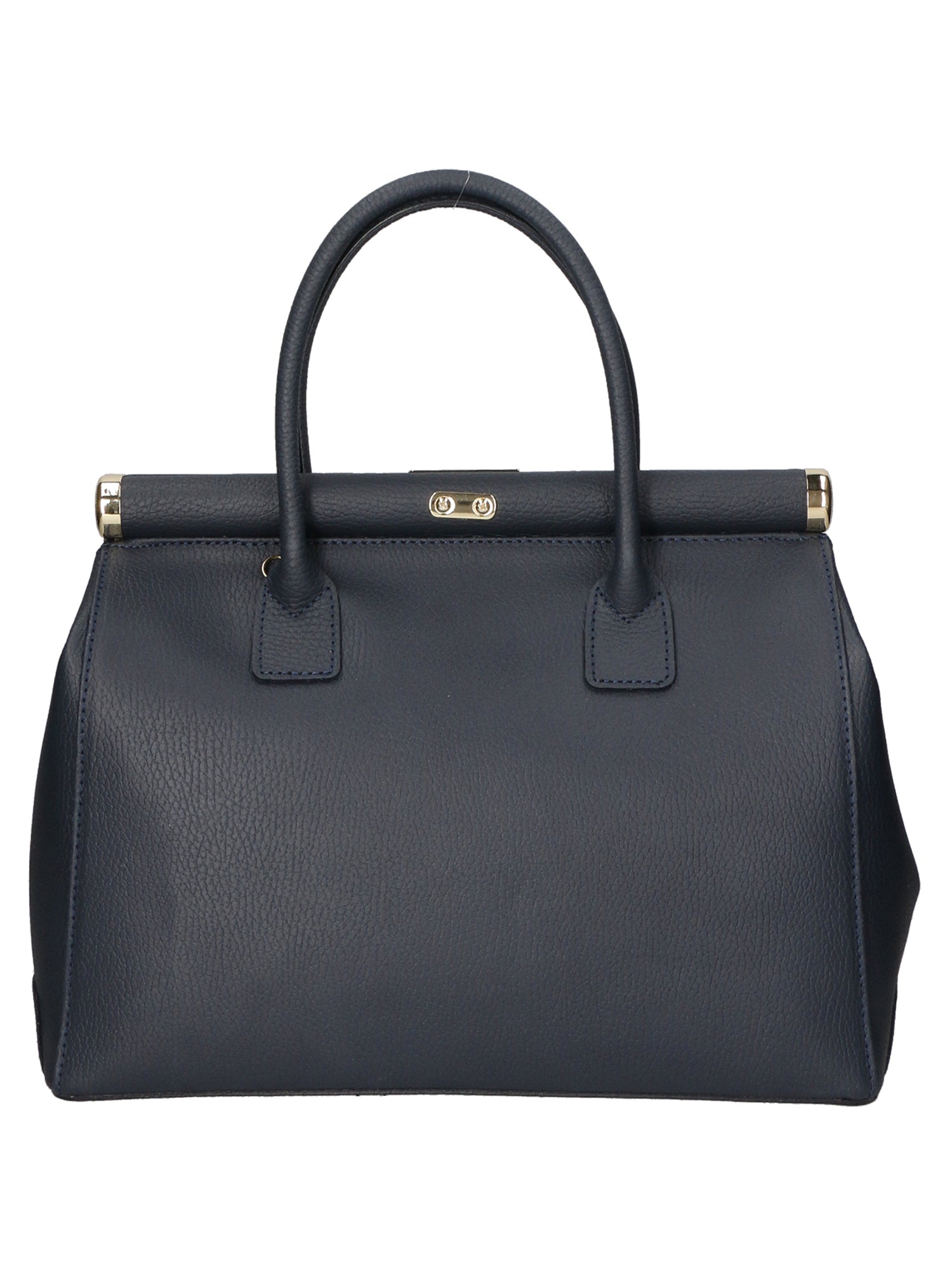 Aleria Borsa a mano da donna Vera pelle 8005-D24 BLU JEANS Chiara Ferretti