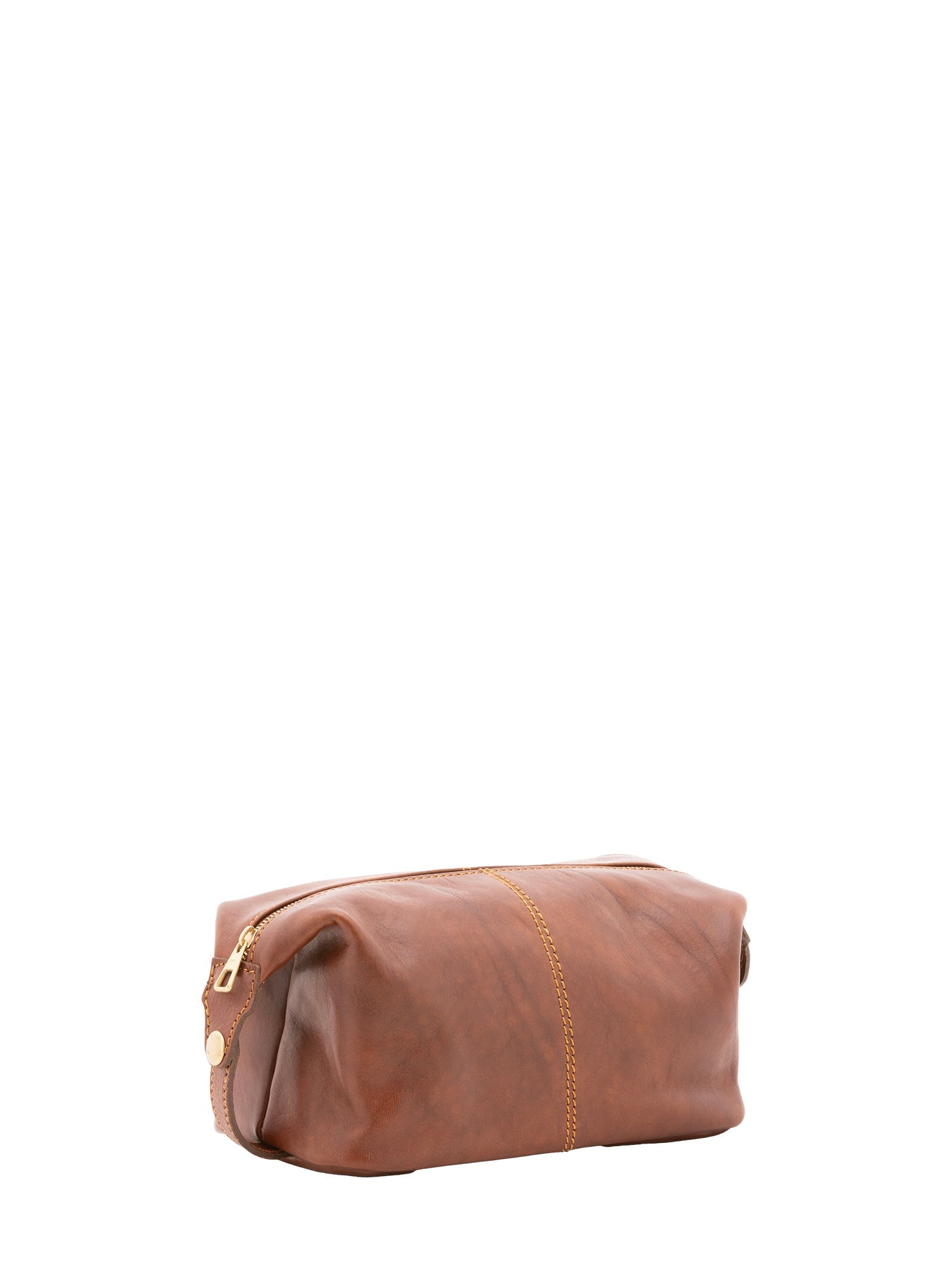 Pochette unisex in vera pelle Made in Italy 4404-MARRONE Alessia Firenze