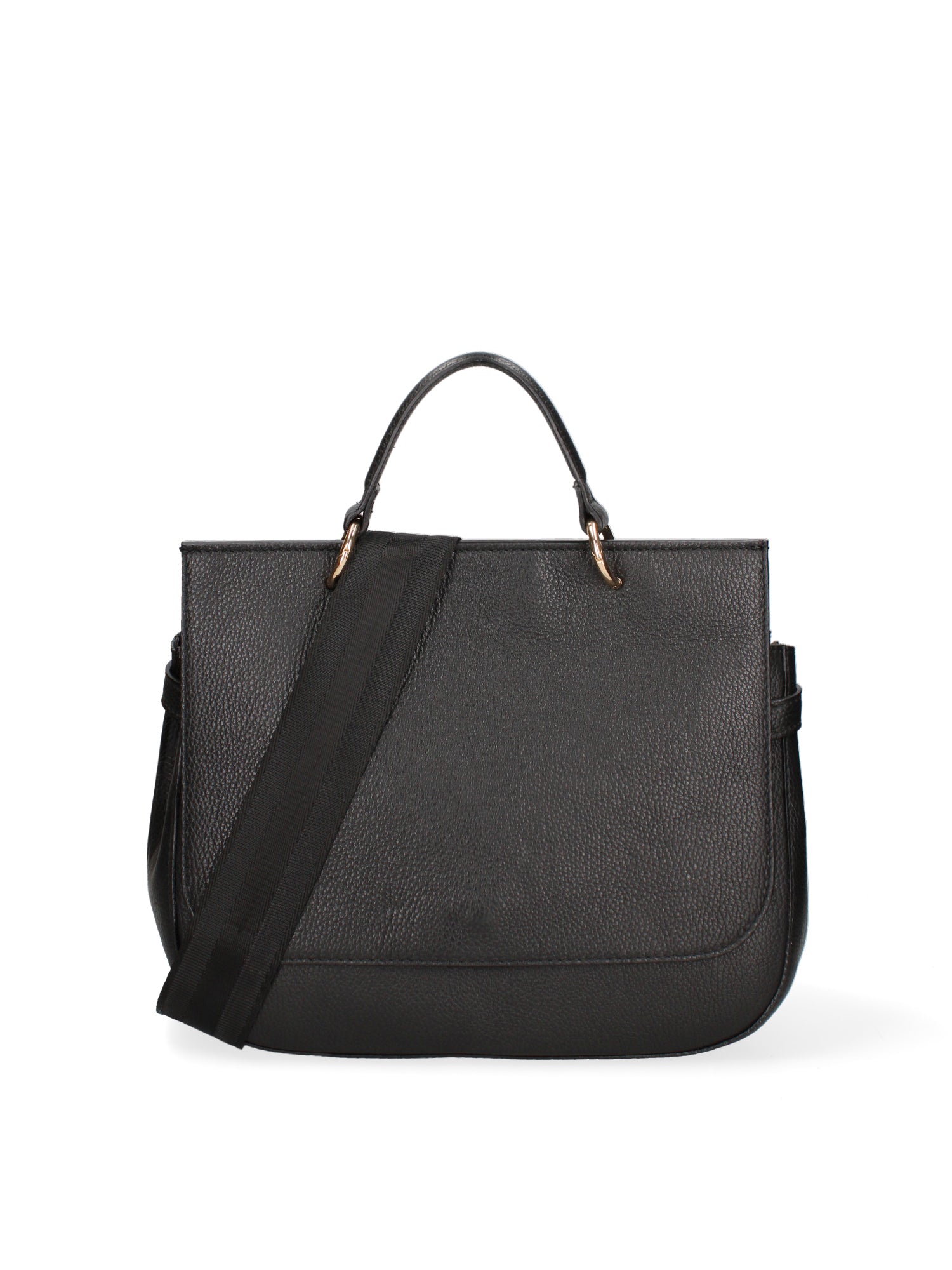 Novara Plus Borsa a mano da donna Vera pelle 564139-NERO Chiara Ferretti