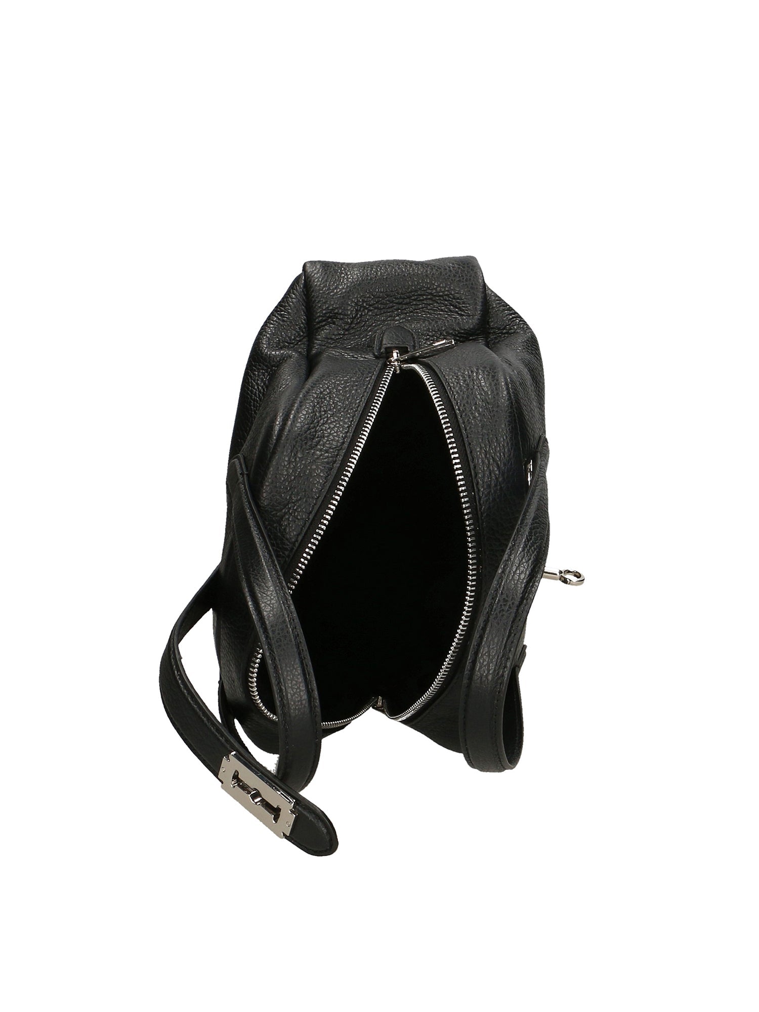 Ornella Borsa a mano da donna 100% pelle 01678-D28 NERO BLACK Chiara Ferretti