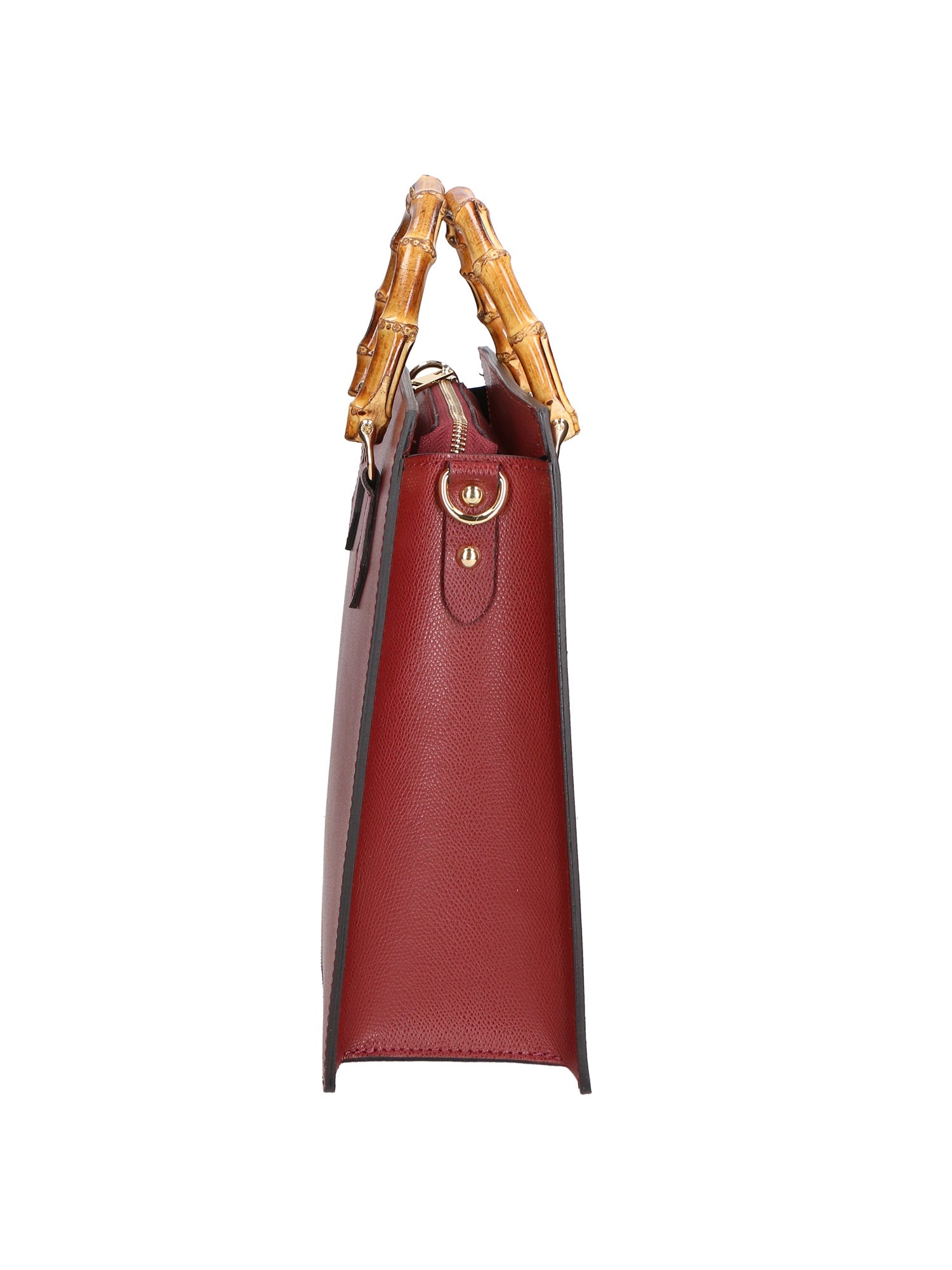 Lorenza Borsa a mano da donna Vera pelle 06524-P612 VINO Chiara Ferretti