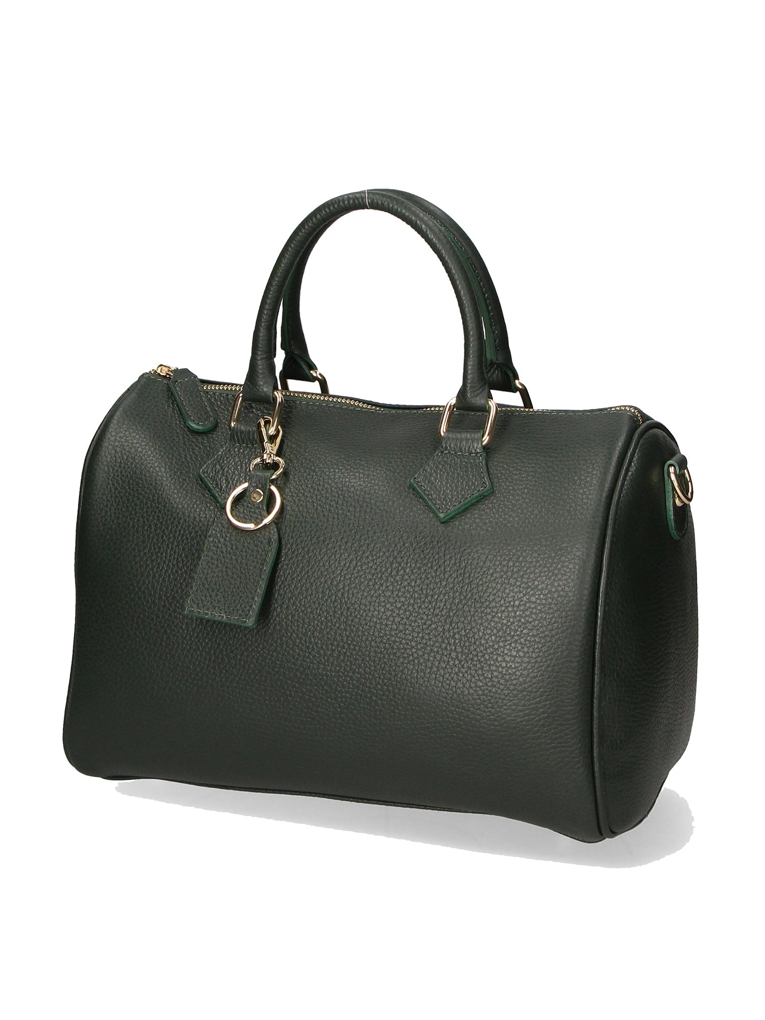 Aralia Borsa a bauletto da donna 100% pelle 5176-D14 VERDE SCURO DARK GREEN Chiara Ferretti