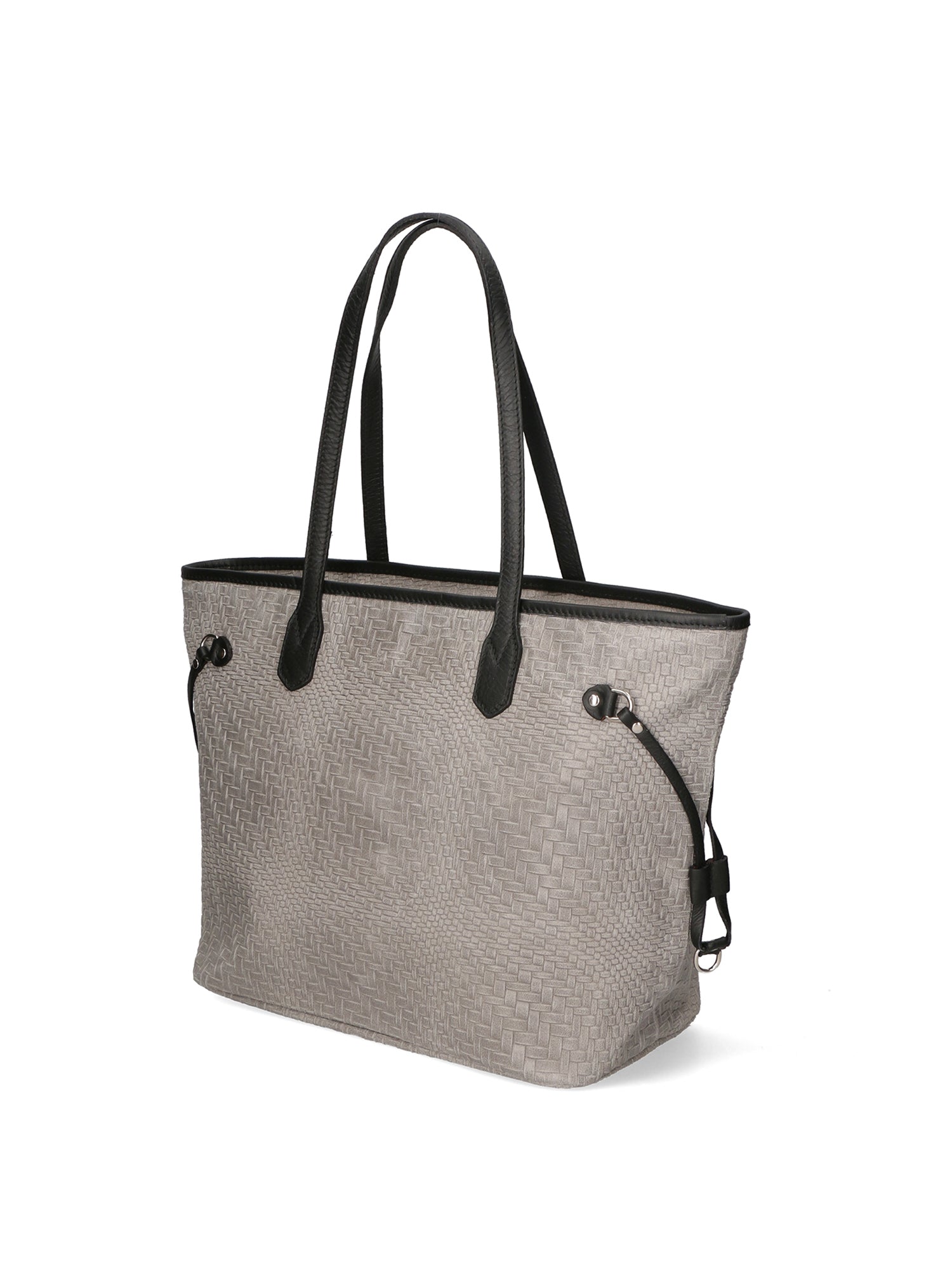 Emiliana Borsa a spalla da donna Vera pelle 80061-GRIGIO Chiara Ferretti