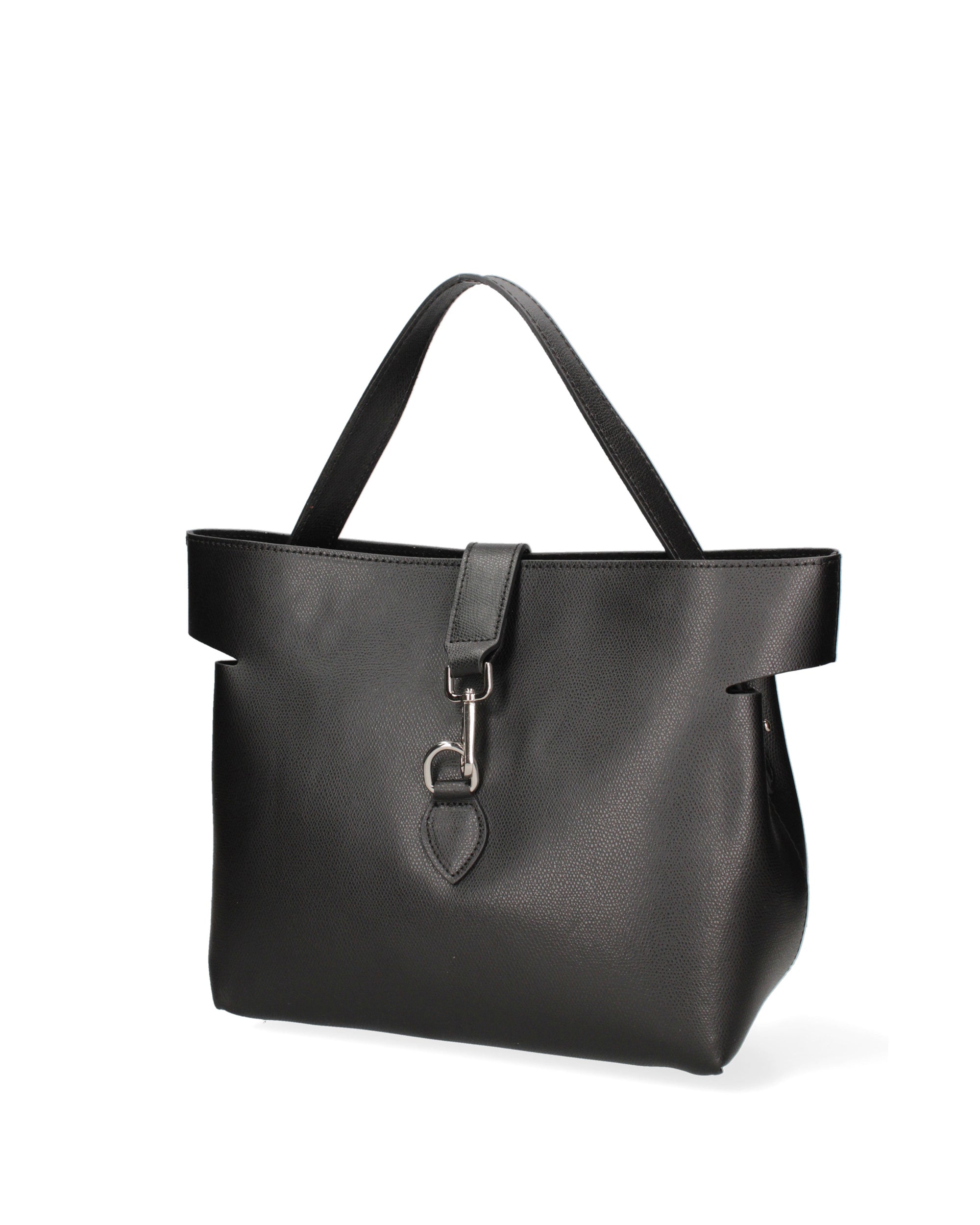 Liviana Borsa a mano da donna Vera pelle 07379-NERO Chiara Ferretti