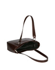 Eva Borsa a spalla da donna Vera pelle 9024-TMORO DARK BROWN Chiara Ferretti