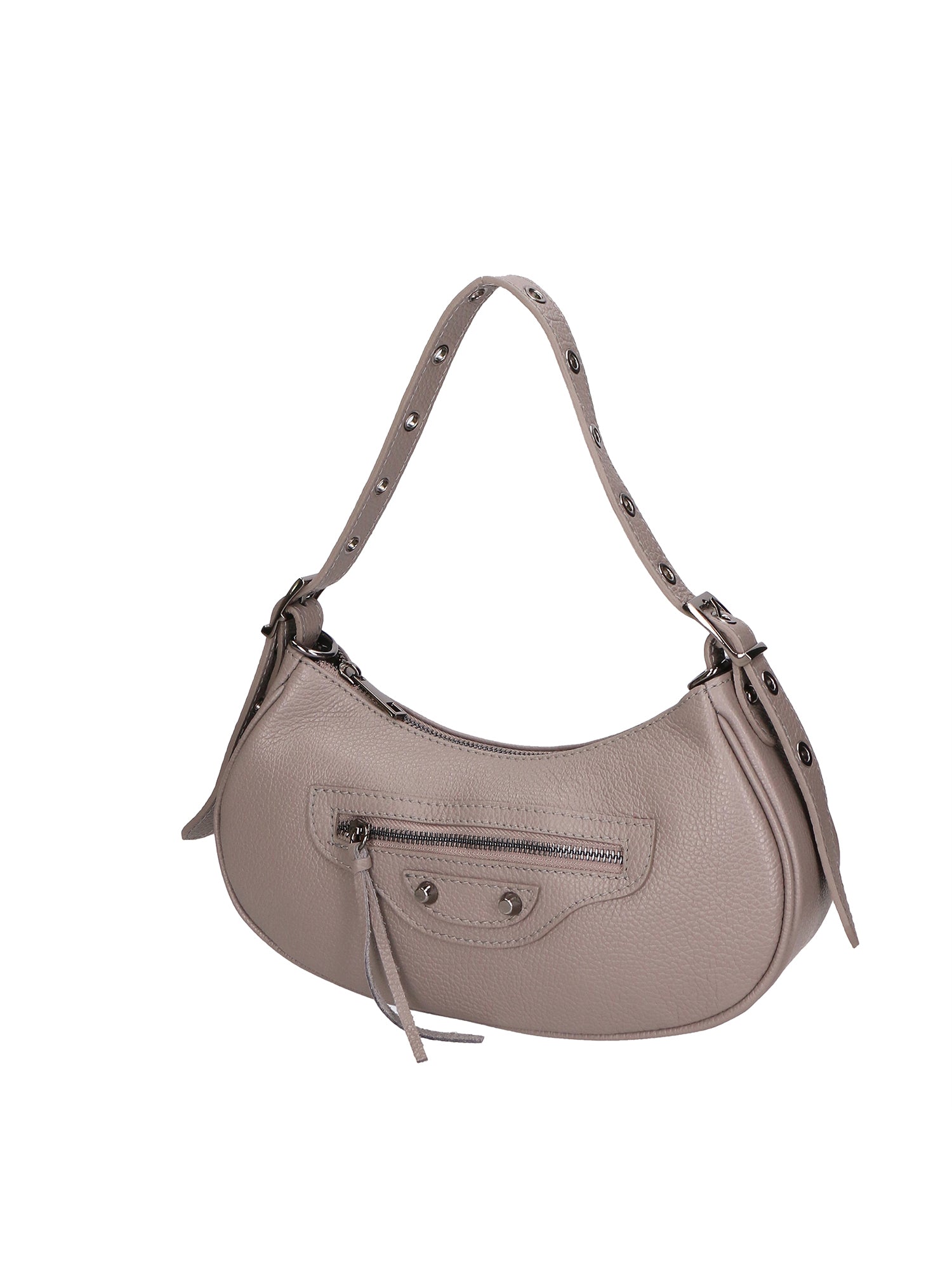 Borsa a spalla da Donna Loredana in Vera Pelle Made in Italy 15x30x8 cm