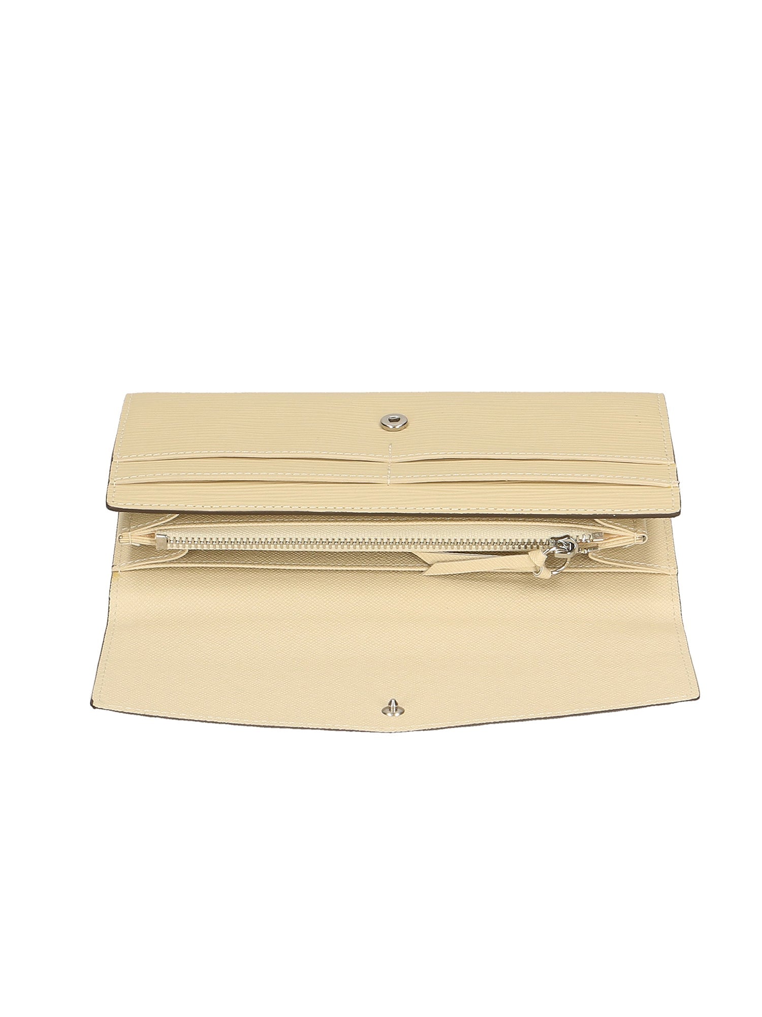 Manila Portafoglio da donna 100% pelle 60303 1-BEIGE Chiara Ferretti