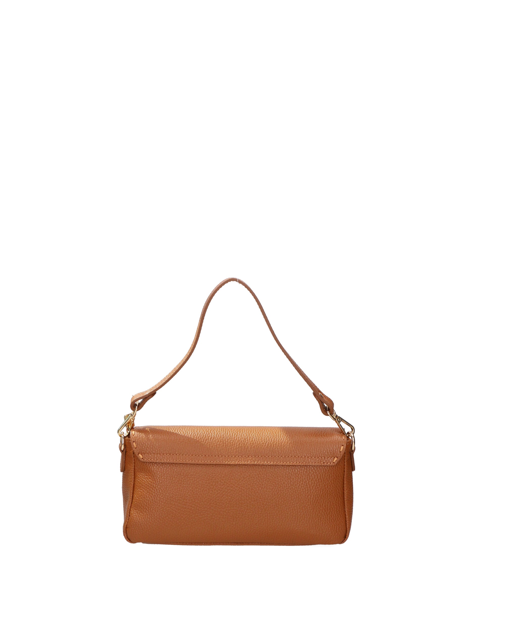 Wally Borsa a spalla da donna Vera pelle 06869-D17 CUOIO Chiara Ferretti