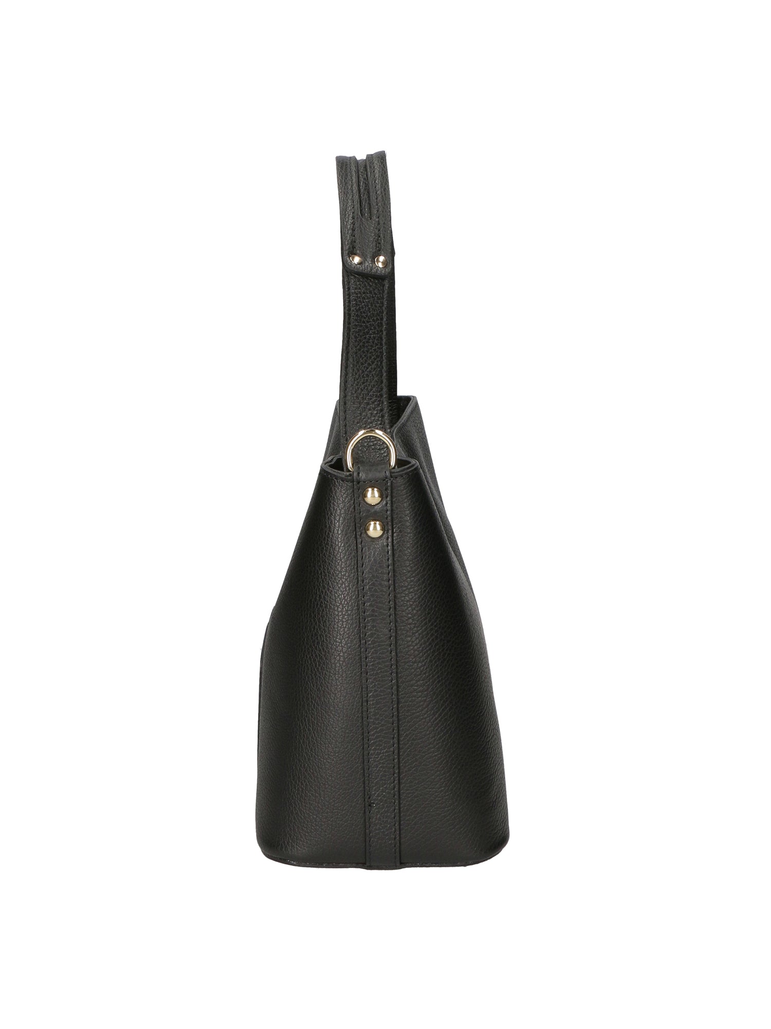 Erica Borsa a mano da donna Vera pelle 80071-NERO BLACK Chiara Ferretti