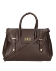 Ersilia Borsa a mano da donna Vera pelle 8092-D23 T.MORO DARK BROWN Chiara Ferretti