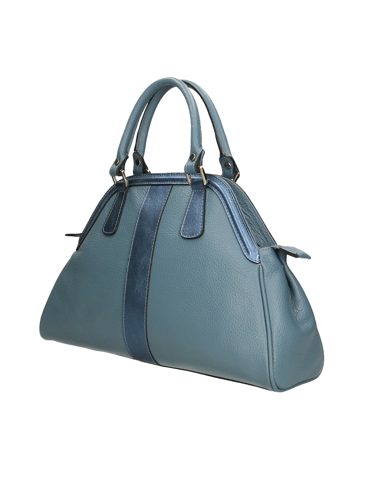 Emeraude Borsa a mano da donna Vera Pelle 6710-CIELO+CIELO Chiara Ferretti