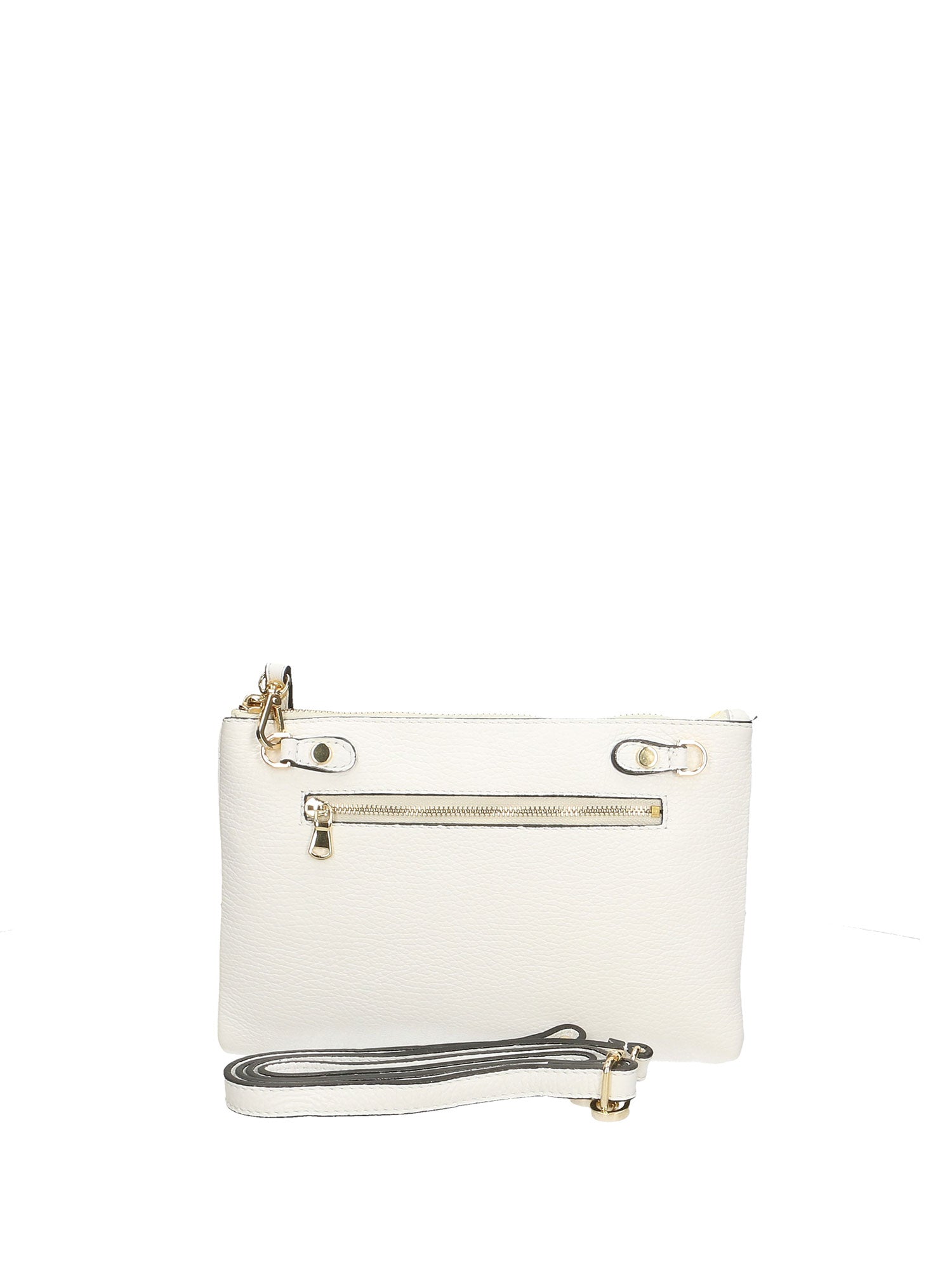 Embera 194834-BIANCO Pochette da donna in vera pelle Chiara Ferretti