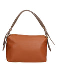 Vivienne Borsa a spalla da donna Vera pelle 06674-D17 CUOIO + D40 TAUPE Chiara Ferretti