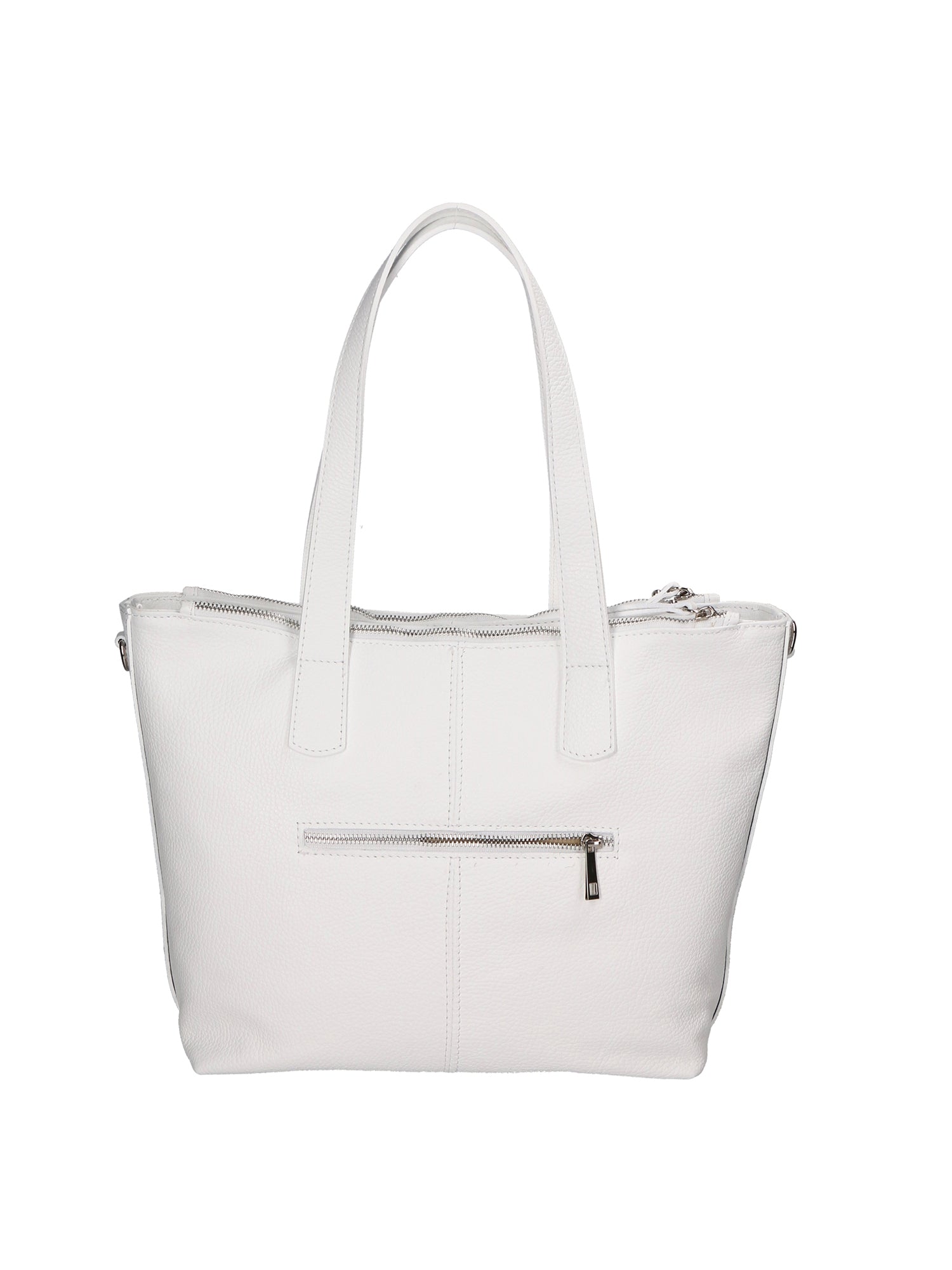 Gea Borsa a spalla da donna Vera pelle 05935-BIANCO WHITE Chiara Ferretti
