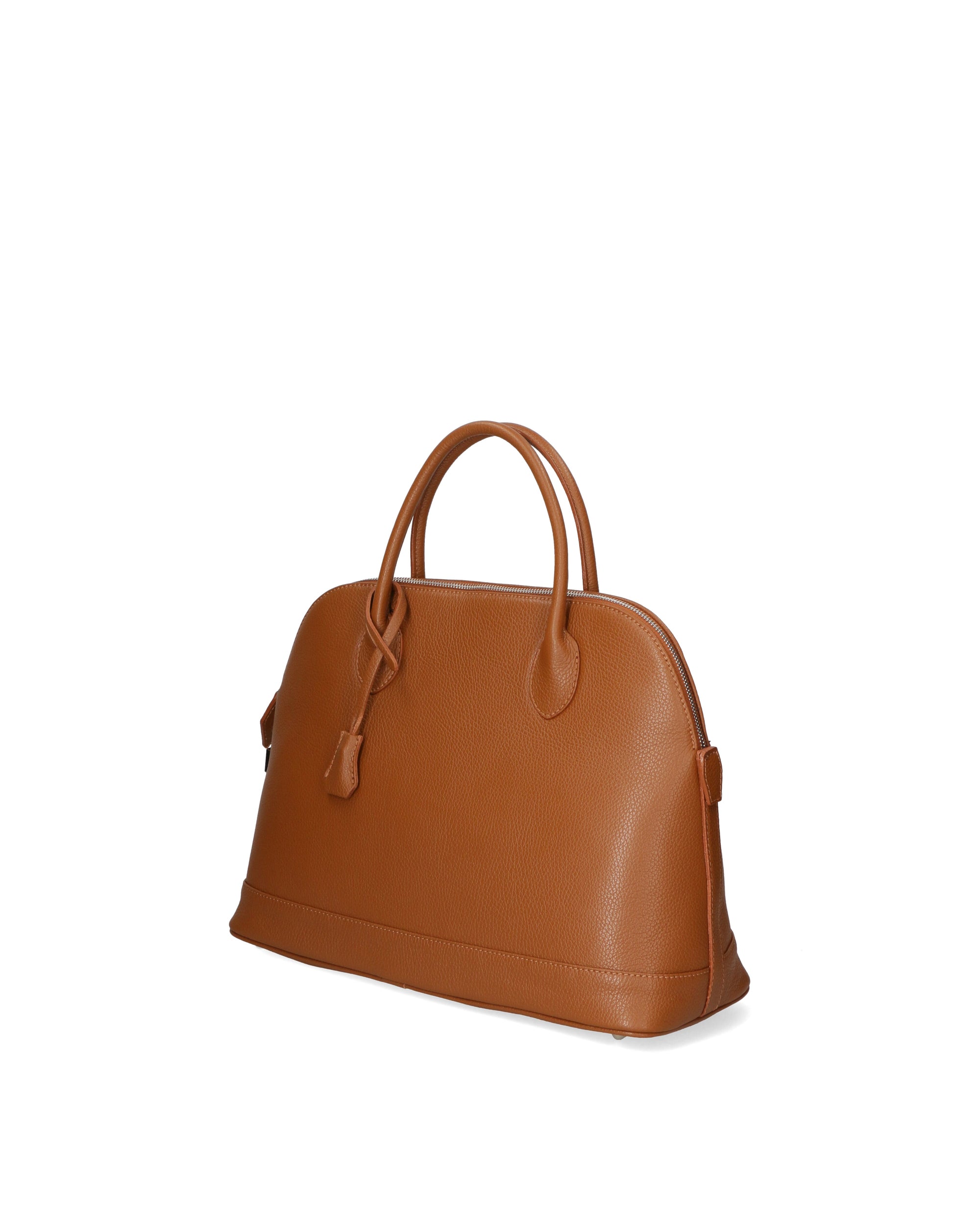 Silvana Chic Borsa a mano da donna 100% pelle 80028 5197-D17 CUOIO SCURO Chiara Ferretti