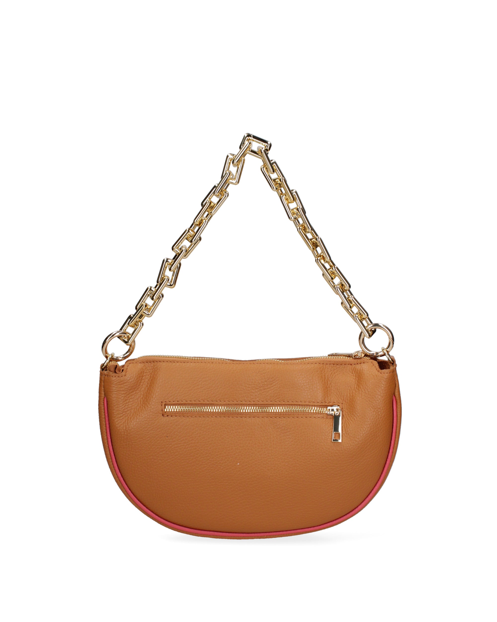 Valoria Elite Borsa a tracolla da donna Vera pelle 3532-D44 CUOIO+D82 BARBIE Chiara Ferretti