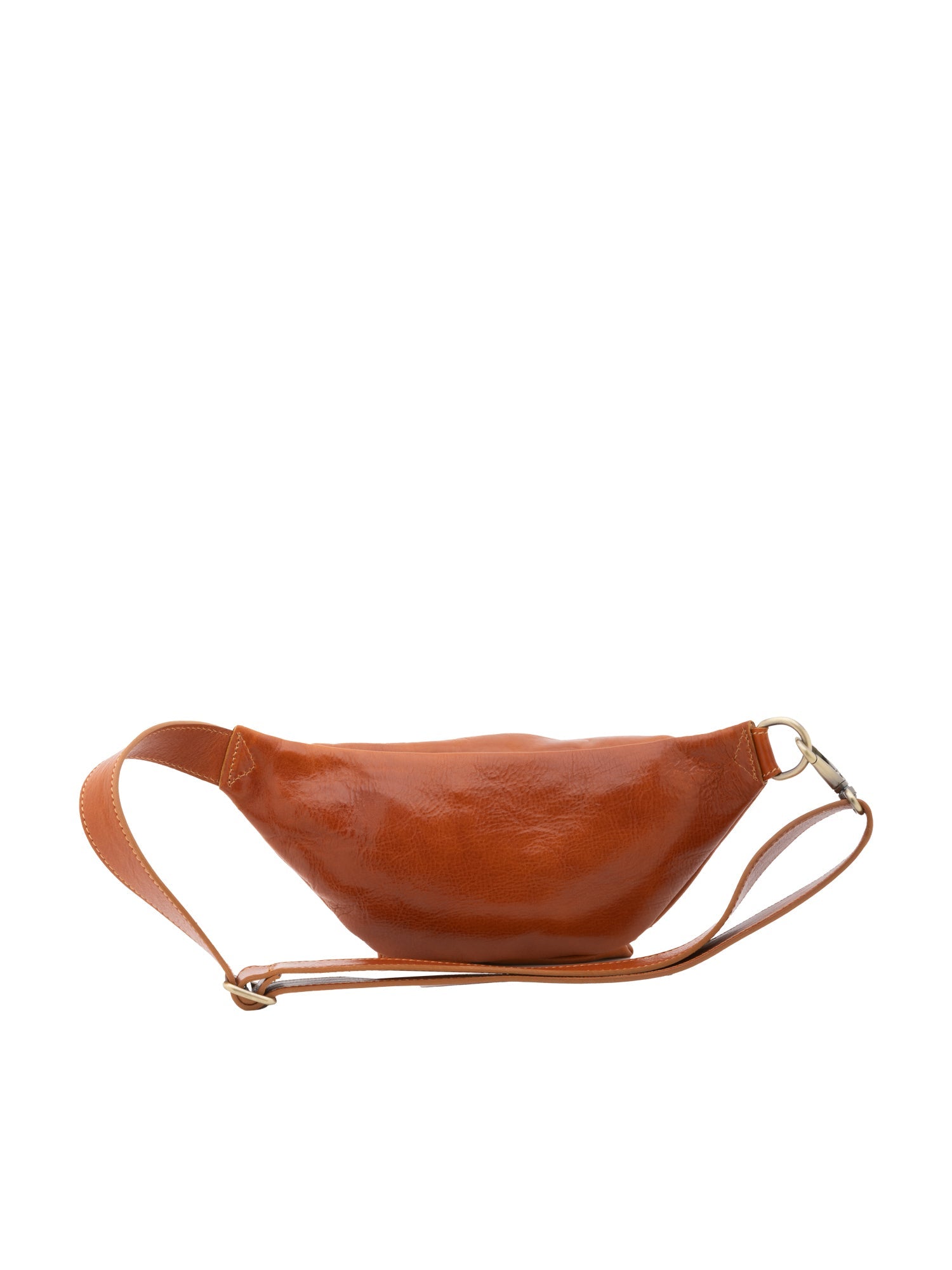 Marsupio da uomo in vera pelle 100% pelle 5502-Cognac I Fratelli