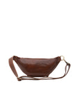 Marsupio da uomo in vera pelle 100% pelle 5502-Marrone I Fratelli
