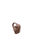 Marsupio da uomo in vera pelle 100% pelle 5502-Marrone I Fratelli