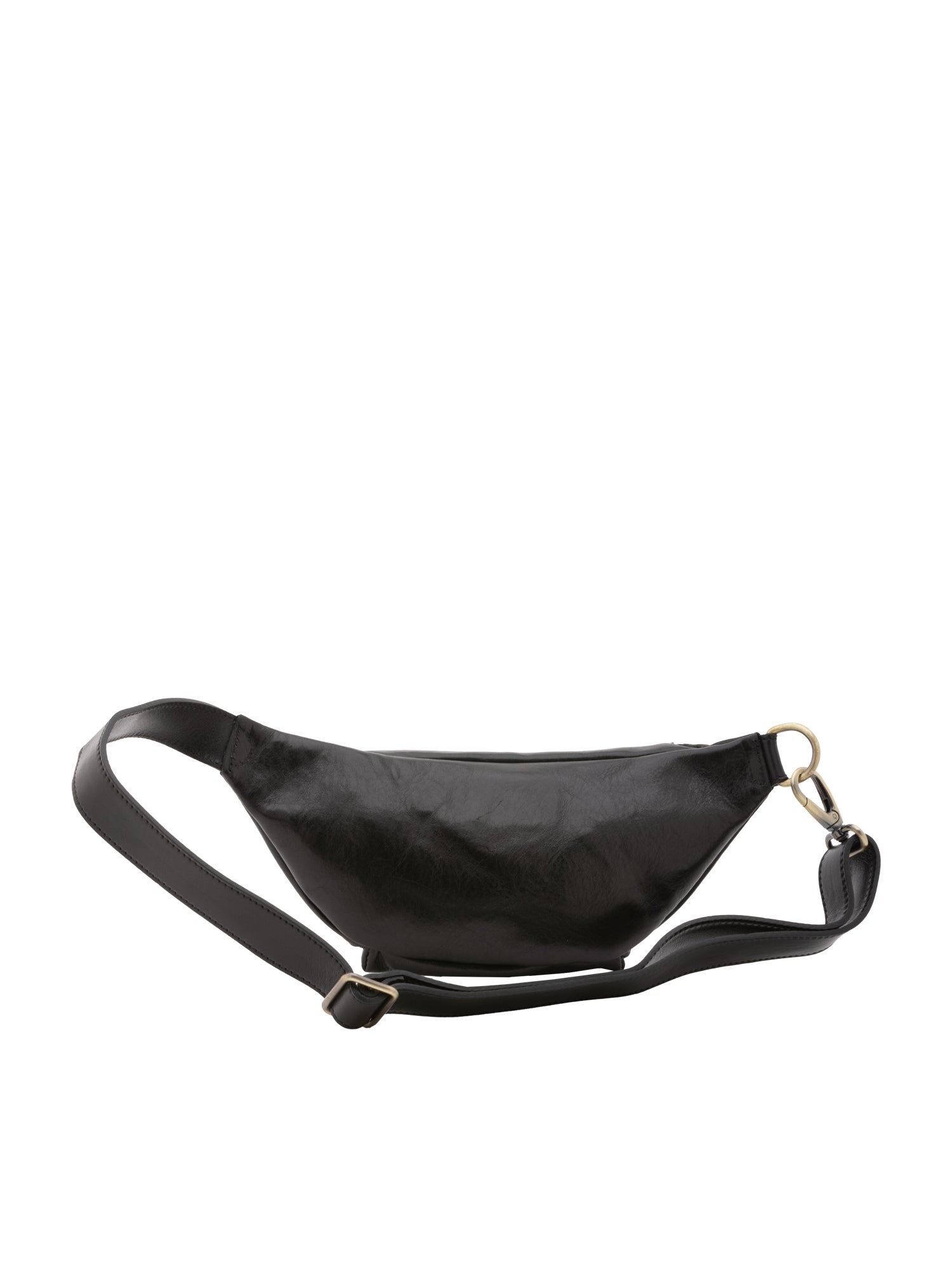 Marsupio da uomo in vera pelle 100% pelle 5502-Nero I Fratelli