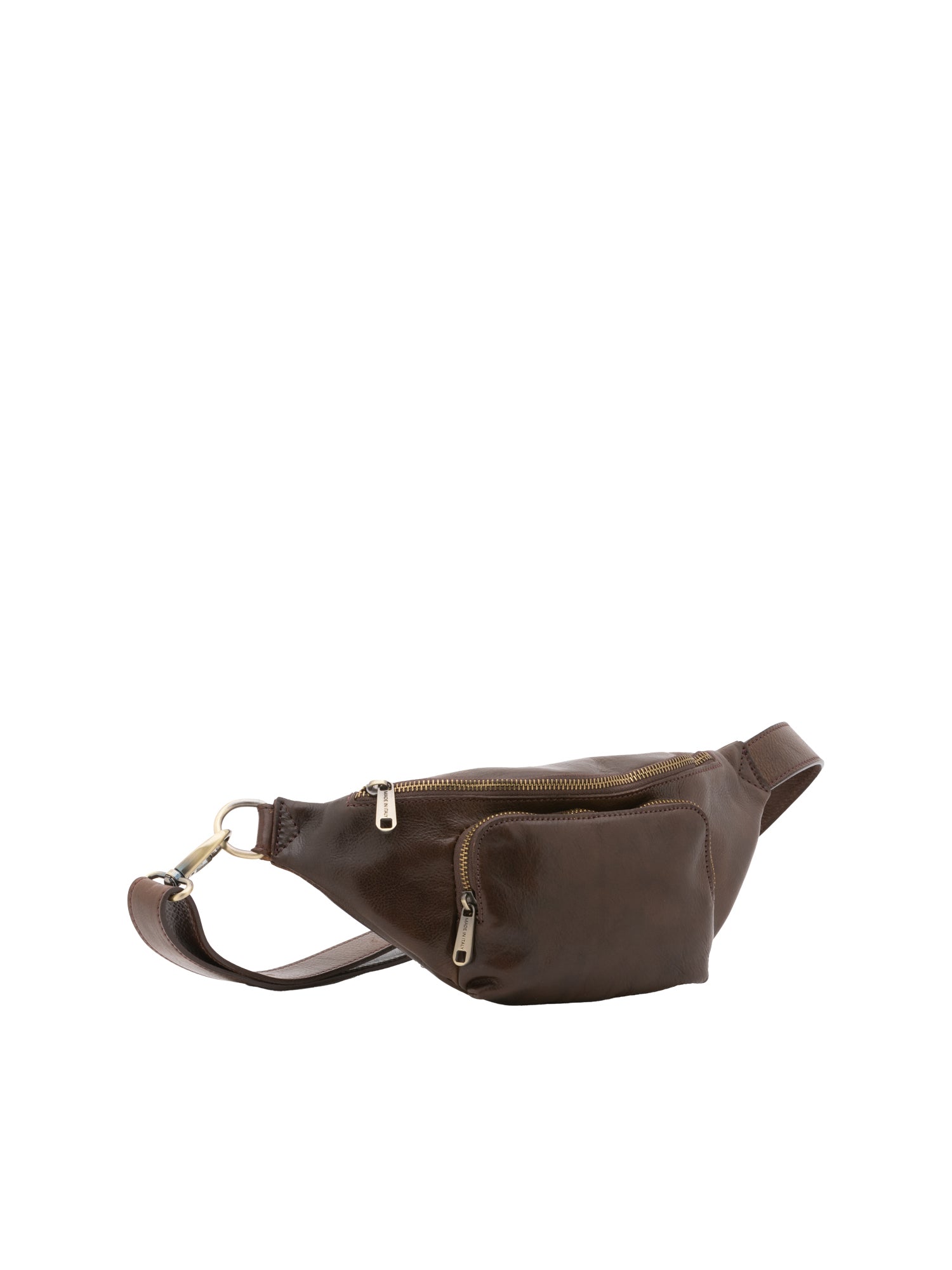 Marsupio da uomo in vera pelle 100% pelle 5502-Tmoro I Fratelli